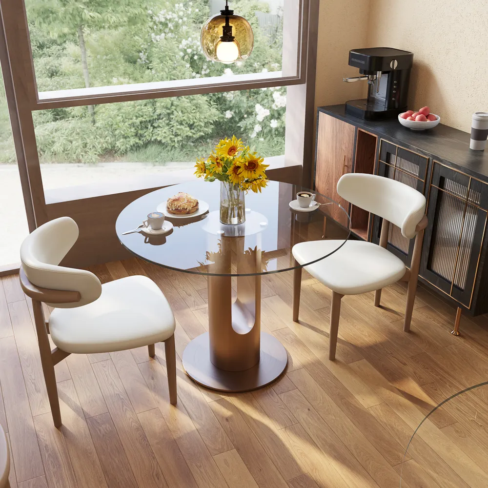 Glass Bistro Table Glass Bistro Table