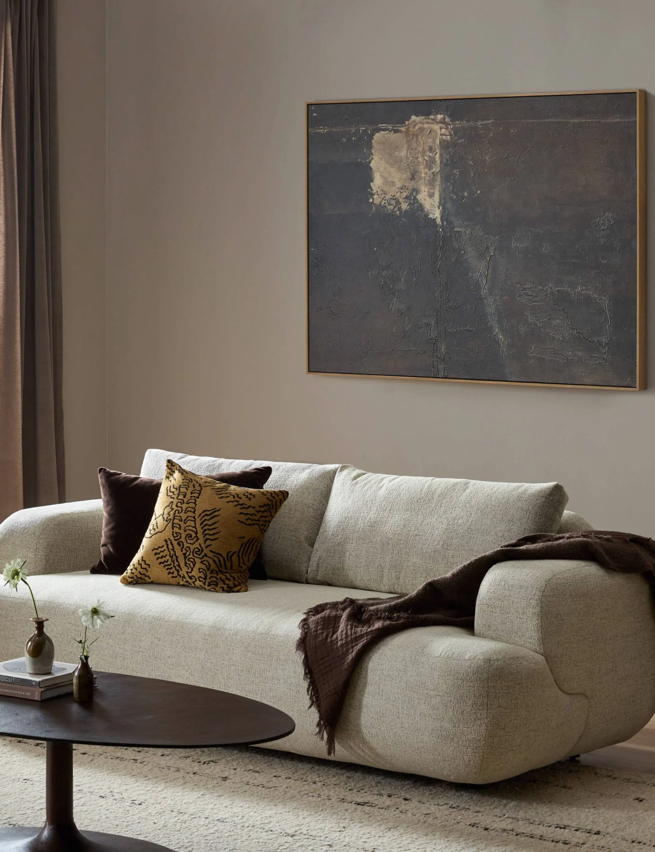 Modern Rounded Sofa Modern Rounded Sofa