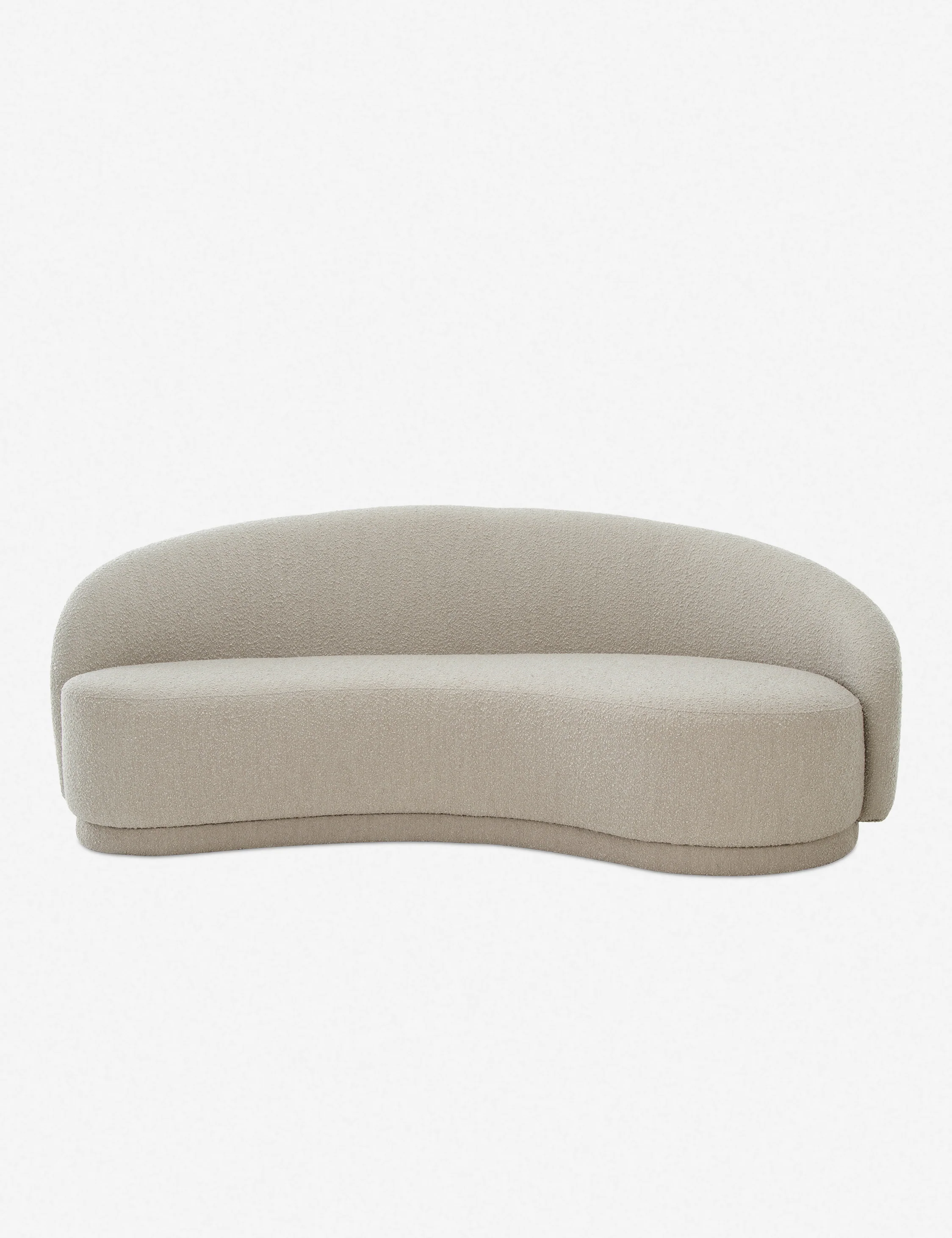 White Curved Sofa White Curved Sofa