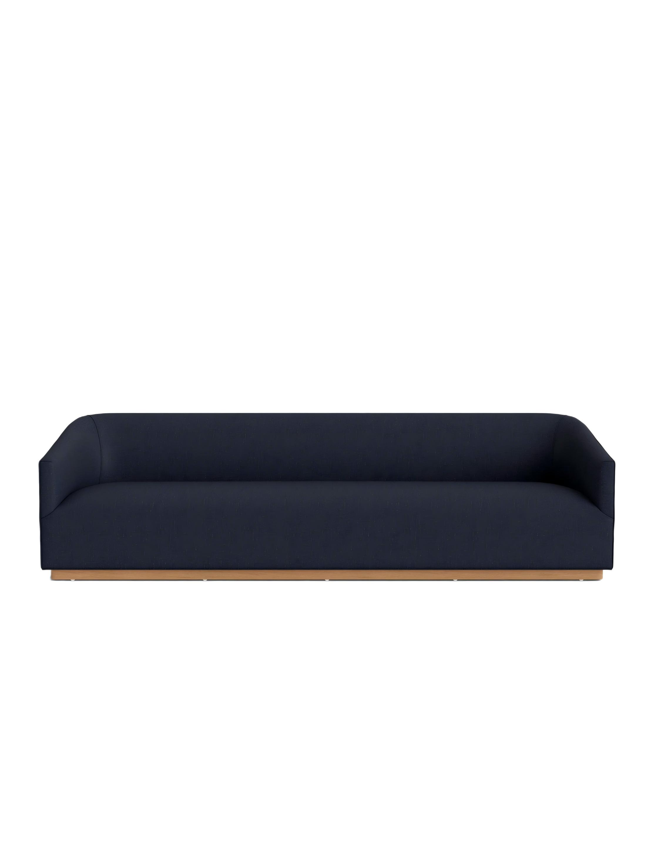 Blue Linen Sofa Blue Linen Sofa