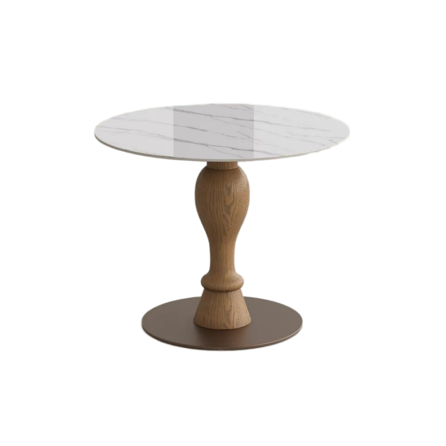 Mid-Century Vintage Round Bistro Table