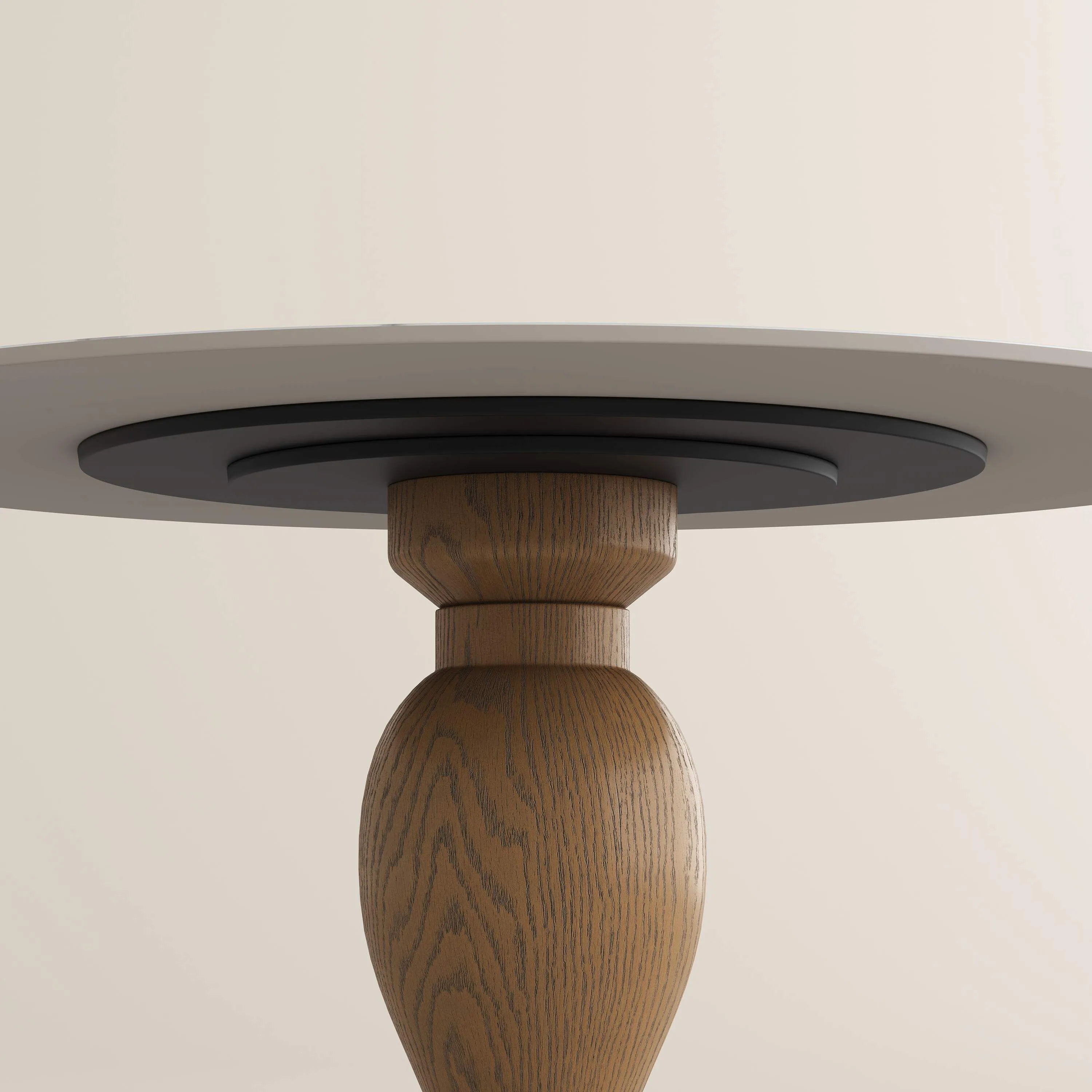 Mid-Century Vintage Round Bistro Table Mid-Century Vintage Round Bistro Table
