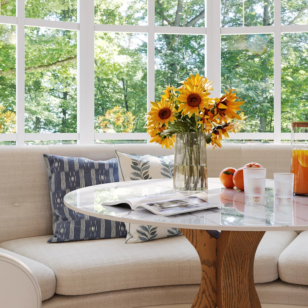 Modern Vintage Round Bistro Table