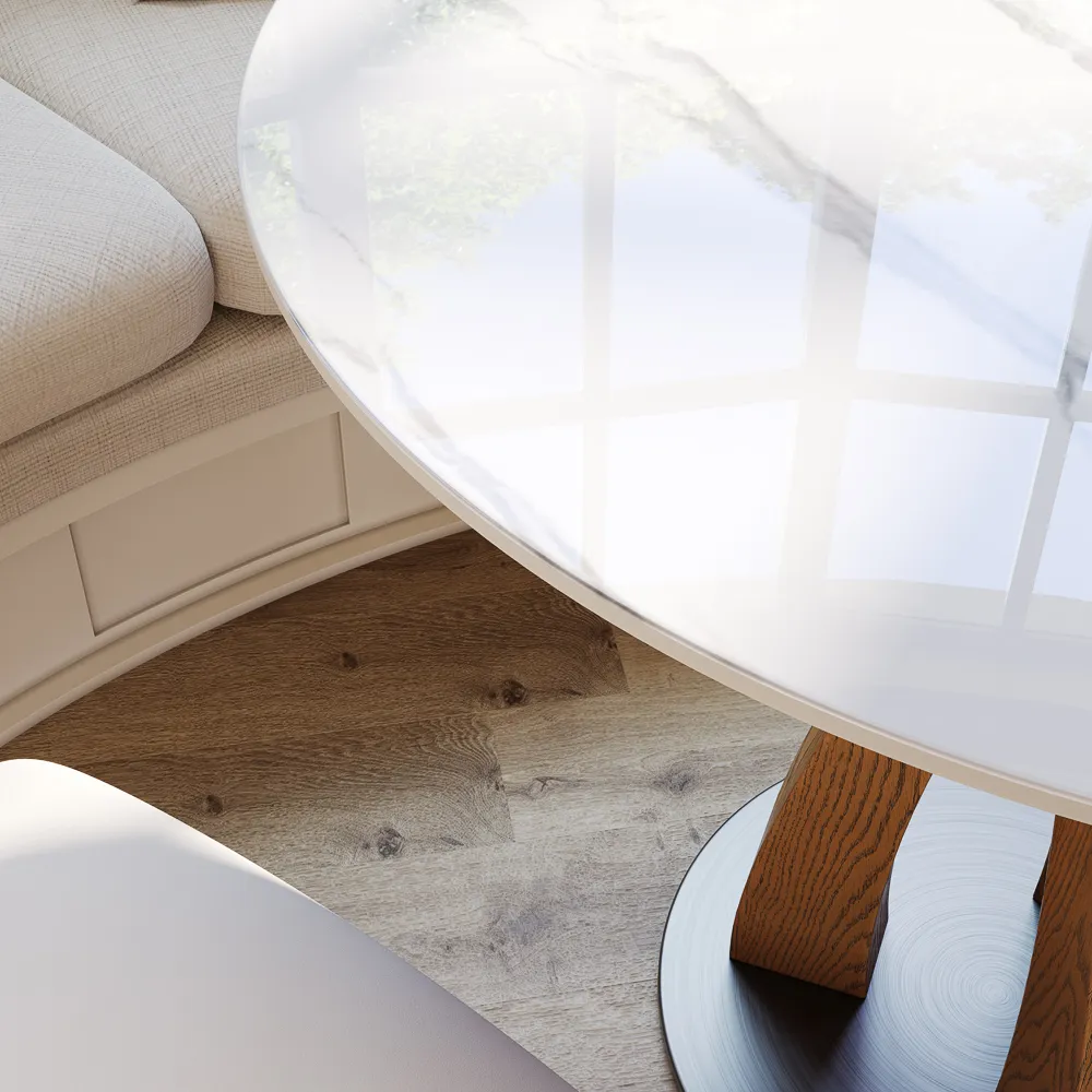Modern Vintage Round Bistro Table