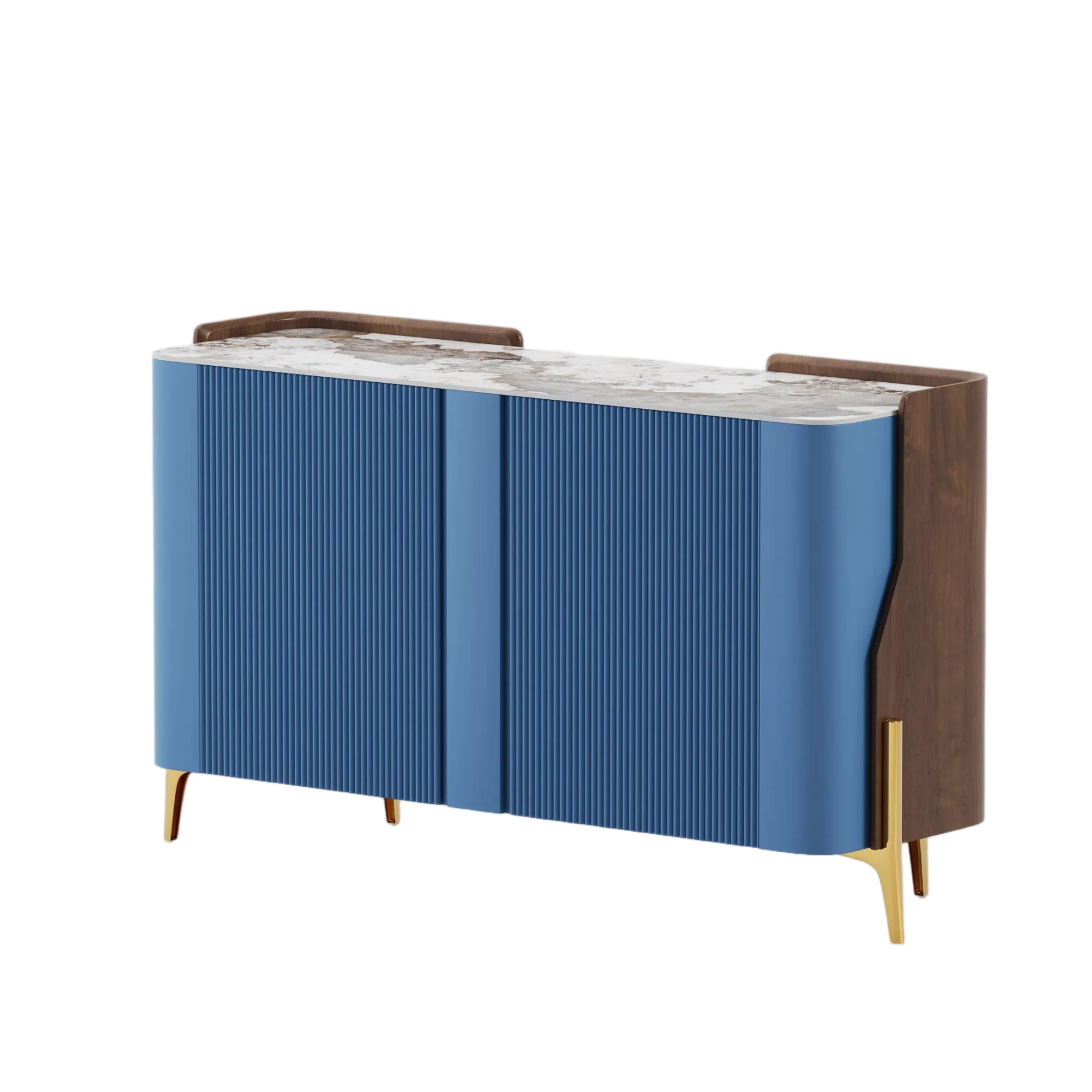 Modern Storage Cabinet with Pandora Sintered Stone Top