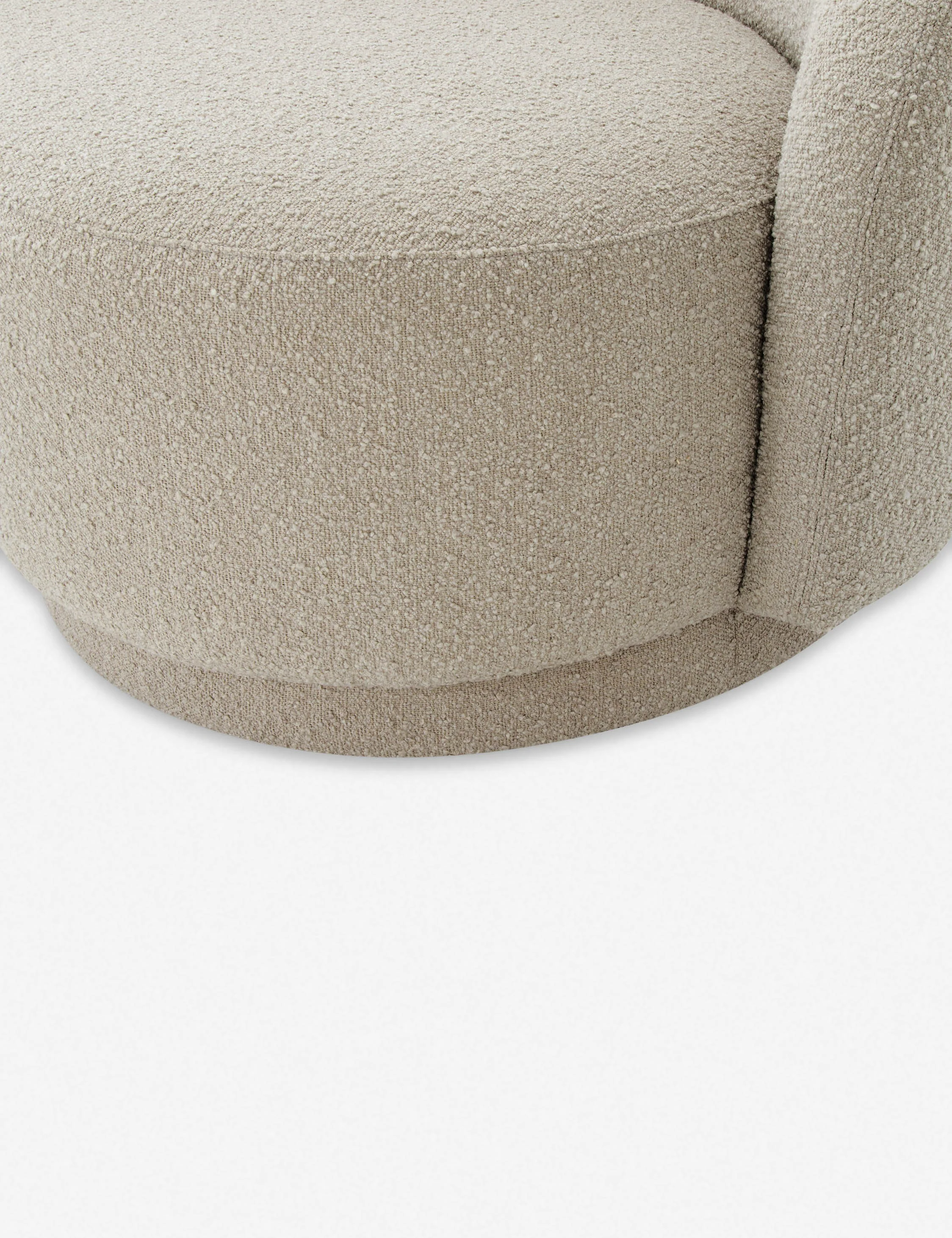 Taupe Boucle Sofa Taupe Boucle Sofa