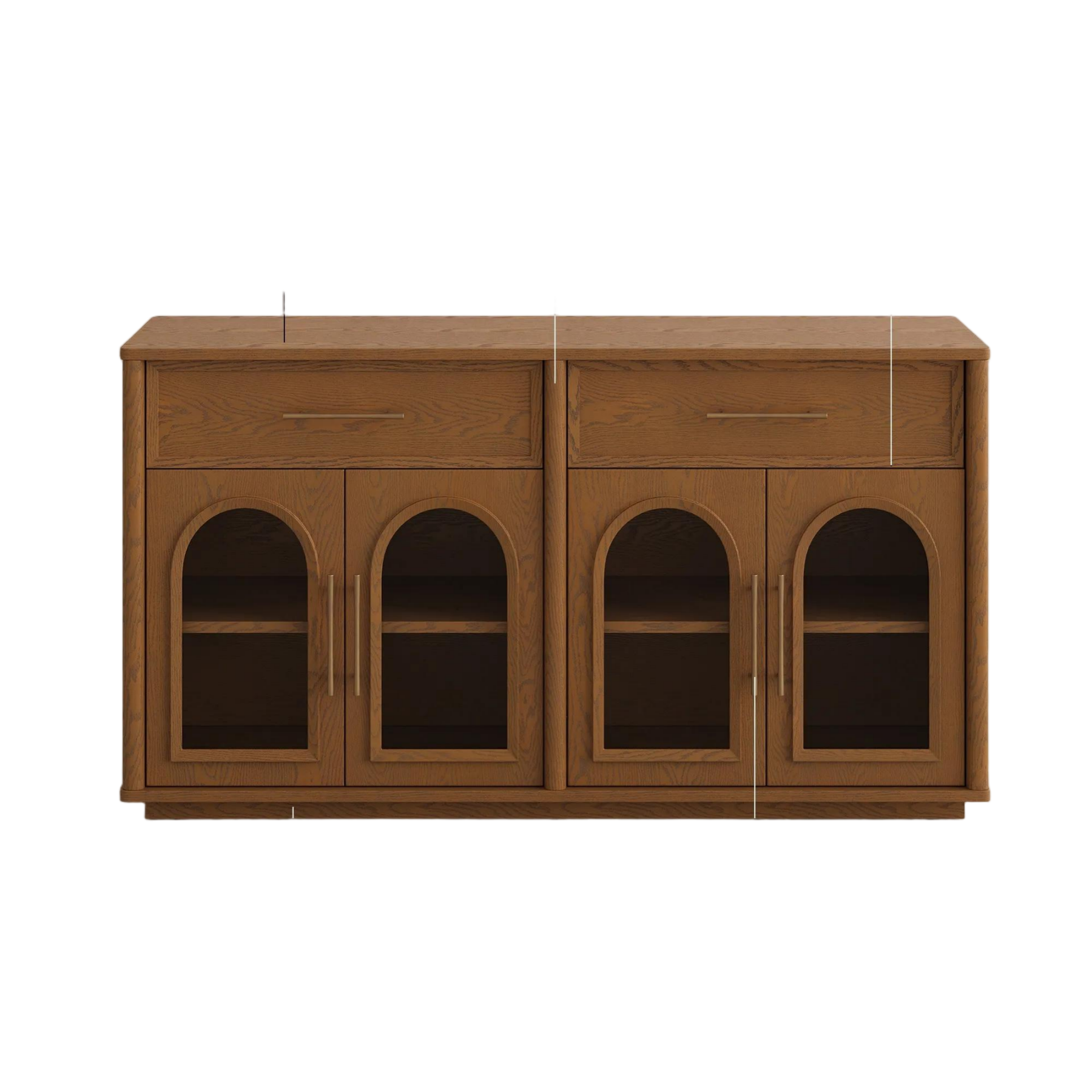 Mid-Century Modern Buffet Cabient with Drawers