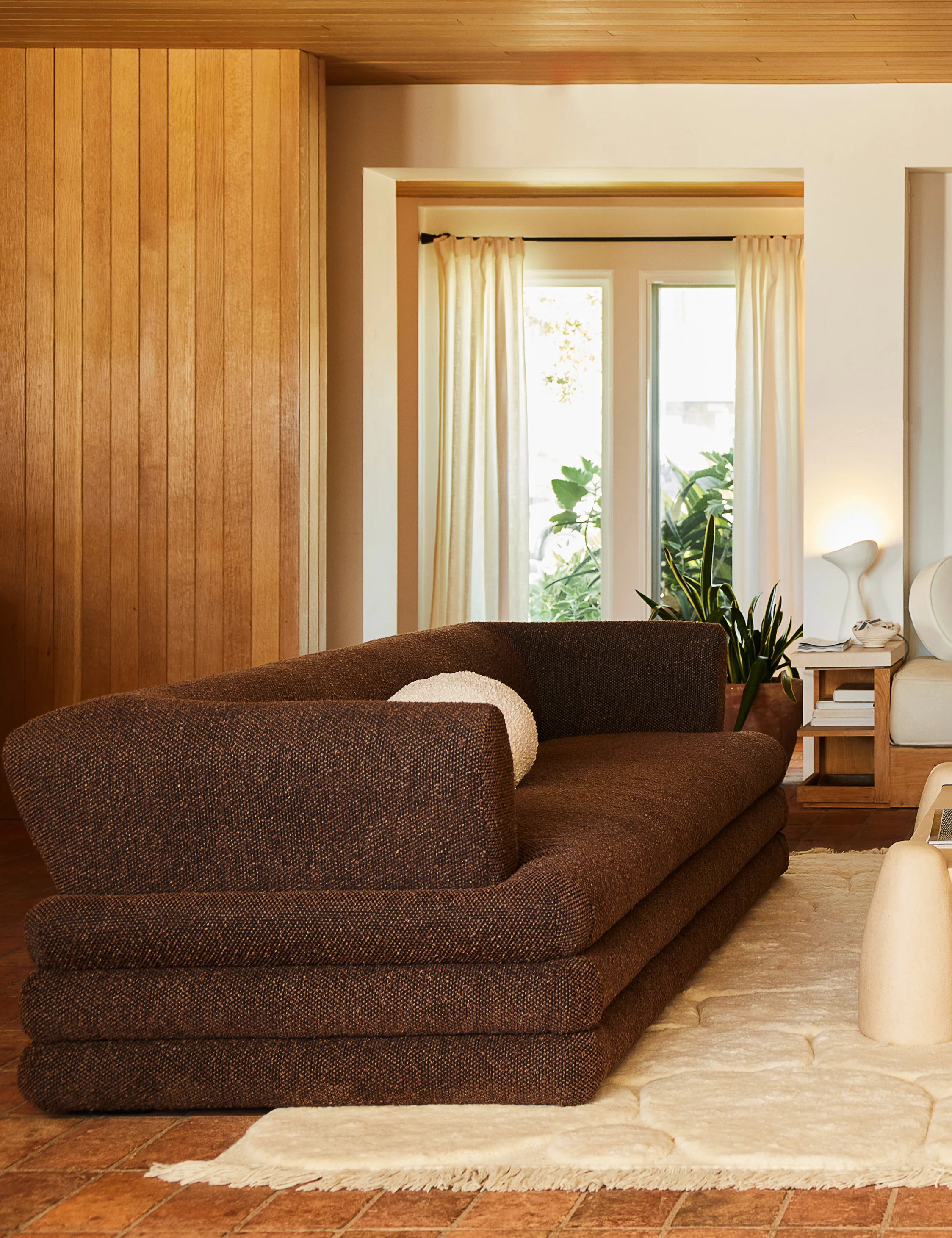 Luxurious Boucle Sofa Luxurious Boucle Sofa