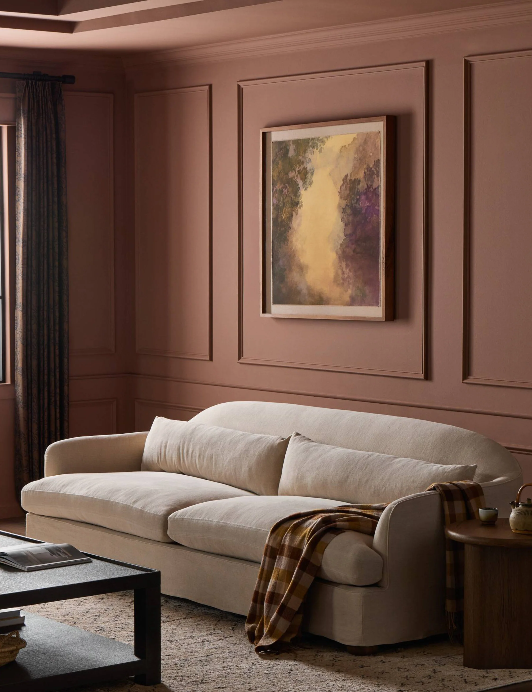 Classic Brown Sofa