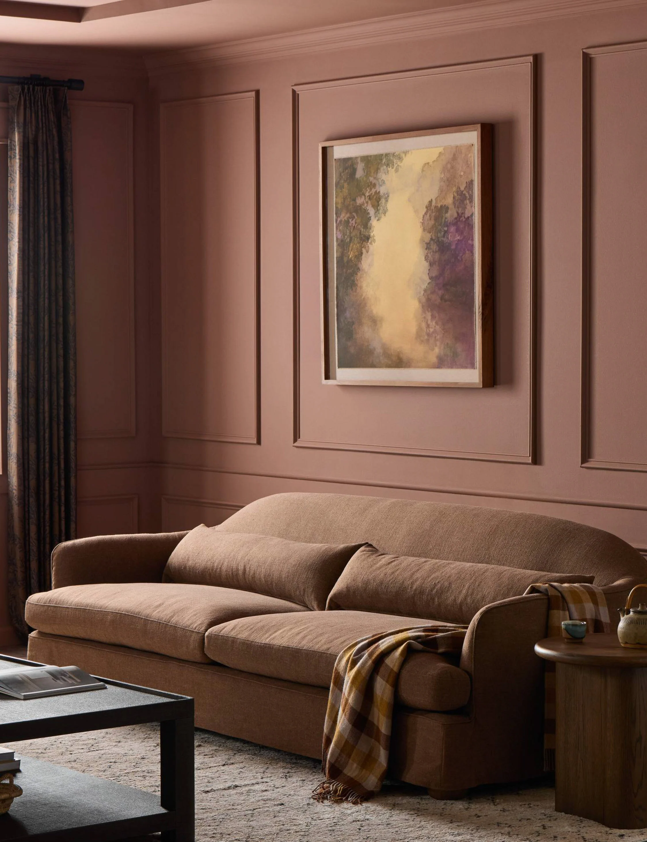 Classic Brown Sofa
