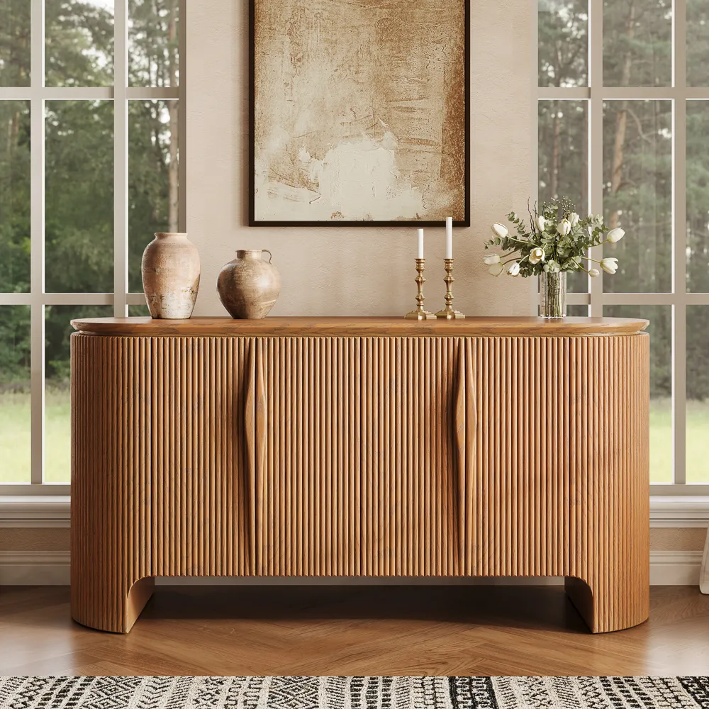  Fluted Storage Cabinet