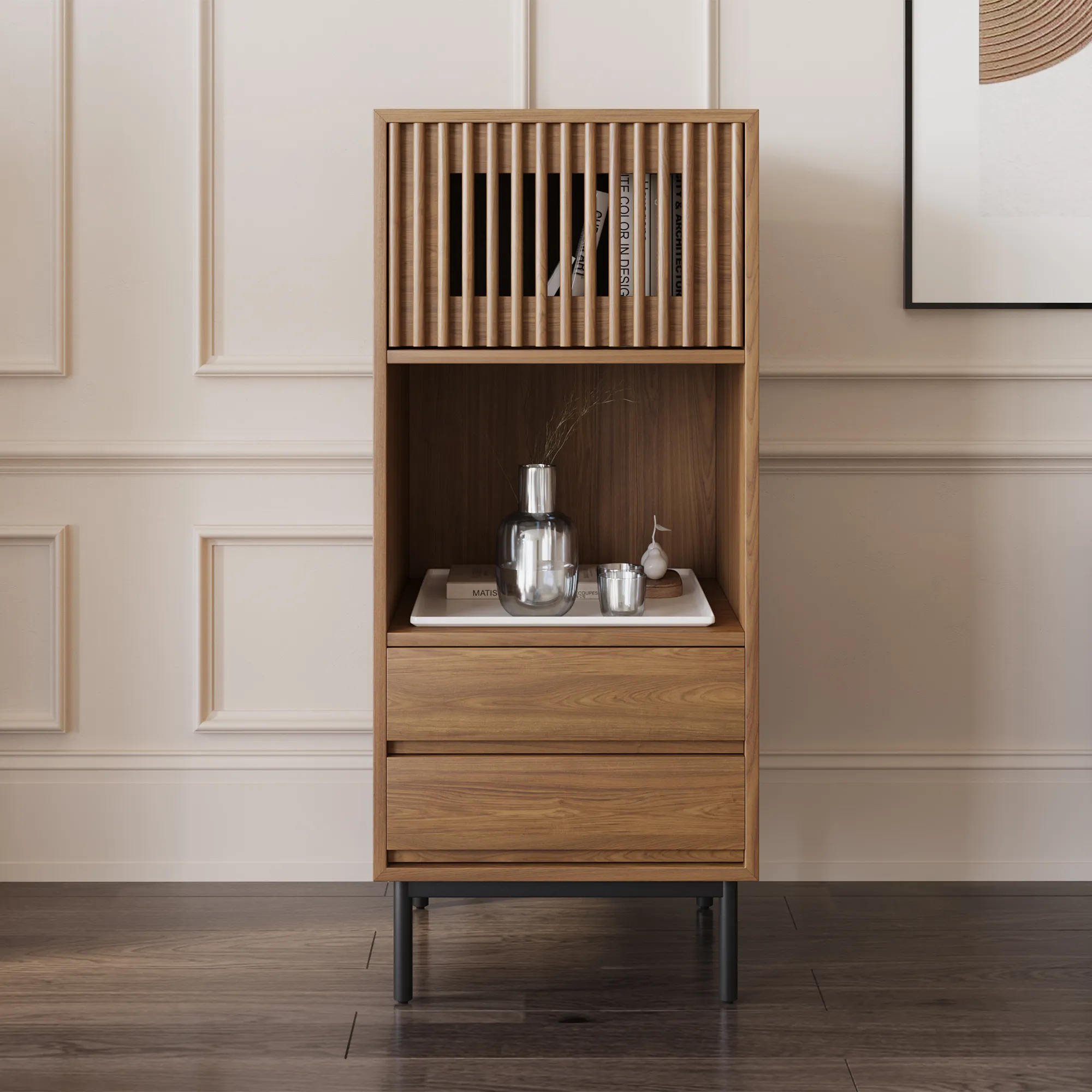 Mid-Century Modern Credenza Sideboard Cabinet Mid-Century Modern Credenza Sideboard Cabinet