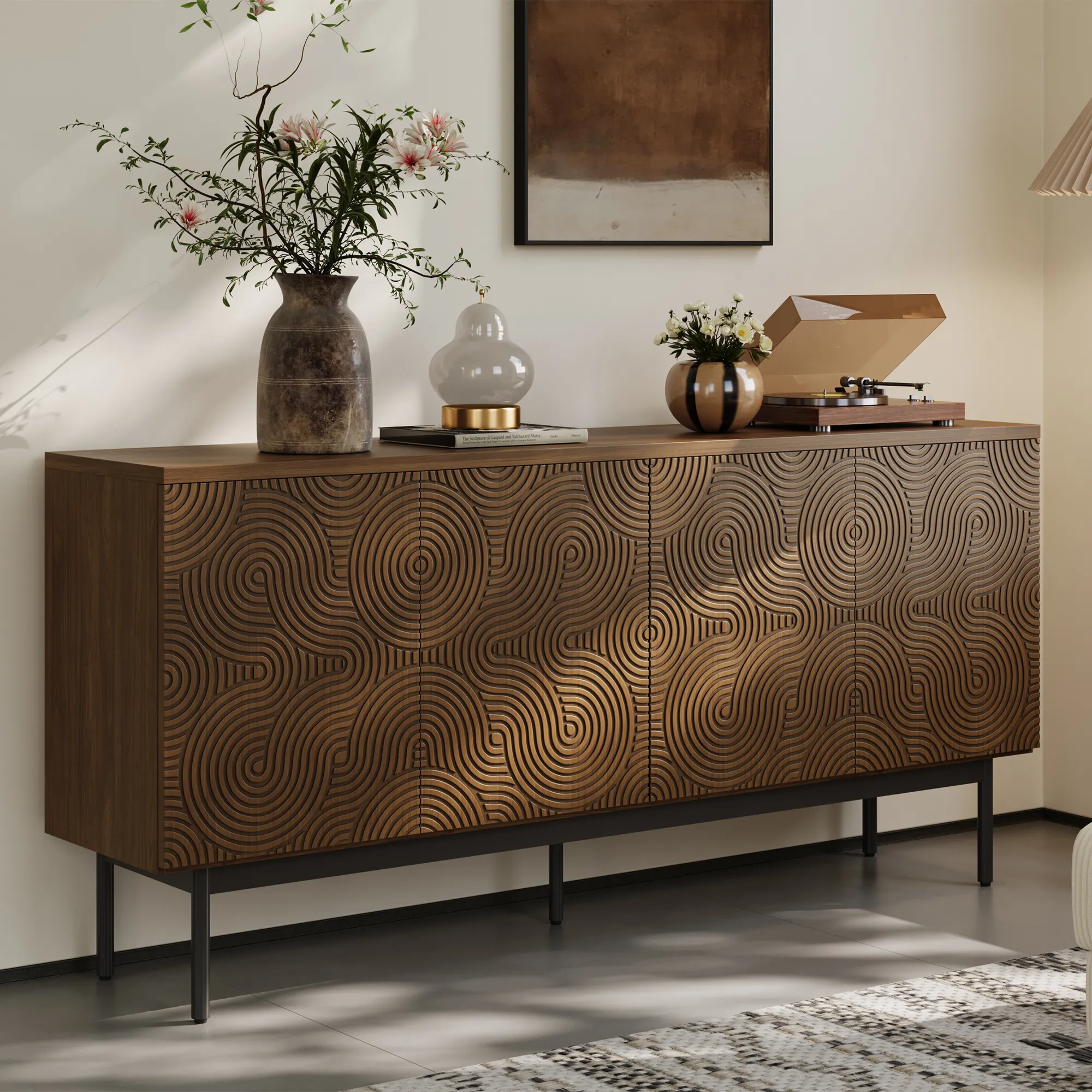 Mid-Century Cabinet Credenza