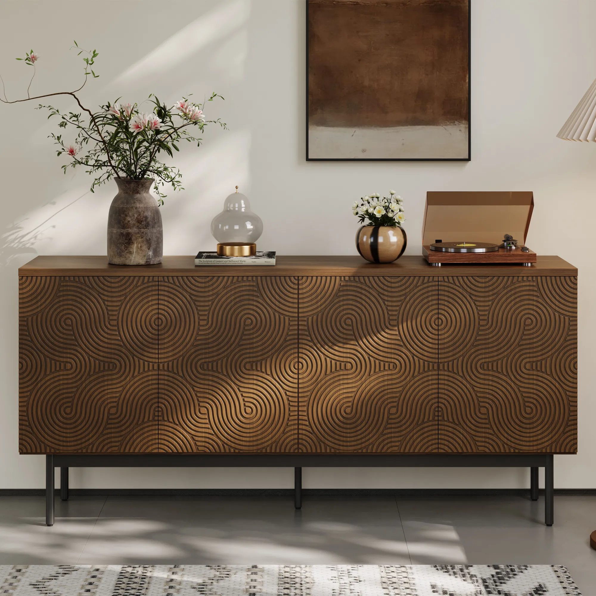 Mid-Century Cabinet Credenza