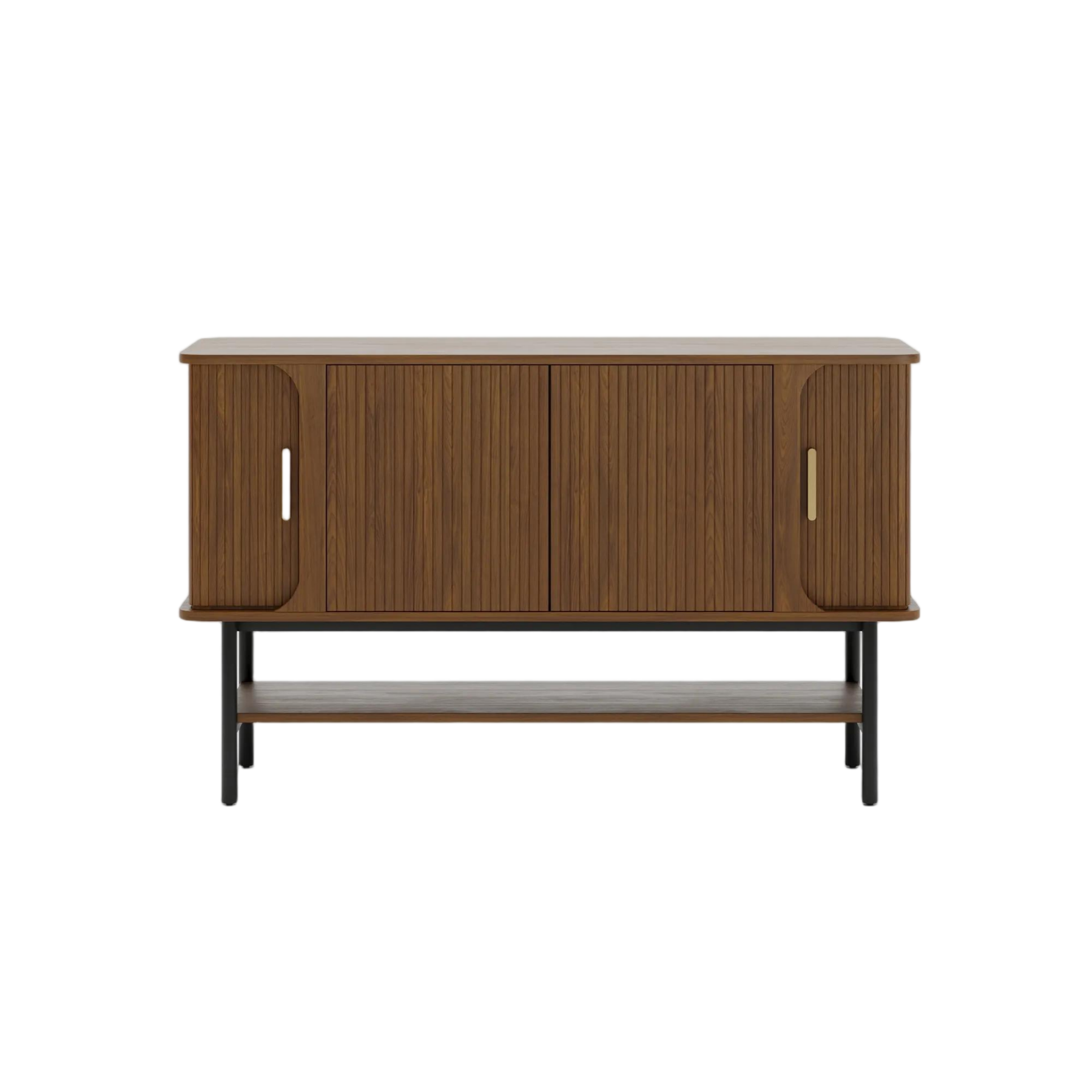 Mid-Century Modern Walnut Storage Cabinet