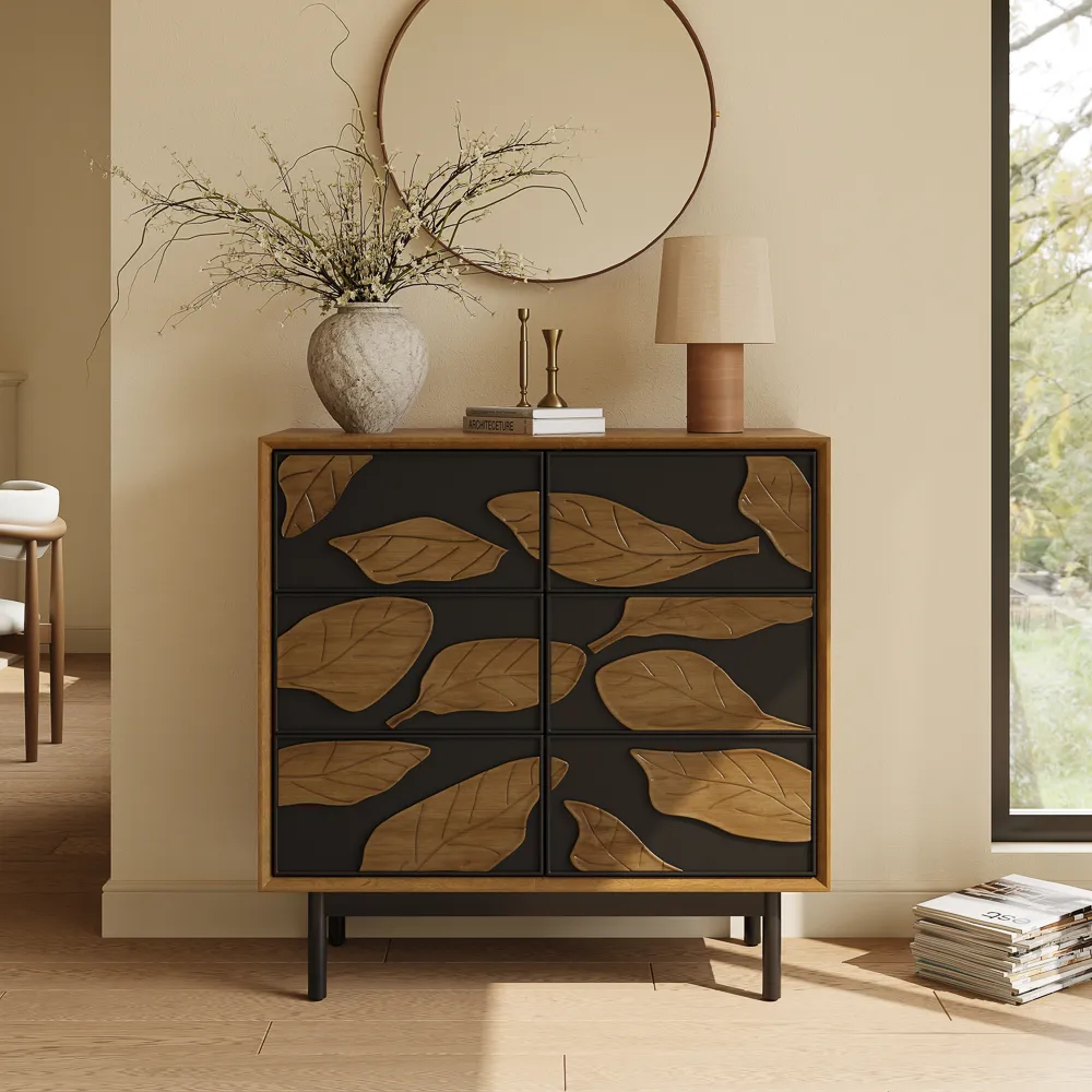 Mid-Century Modern Accent Cabinet with Storage Mid-Century Modern Accent Cabinet with Storage