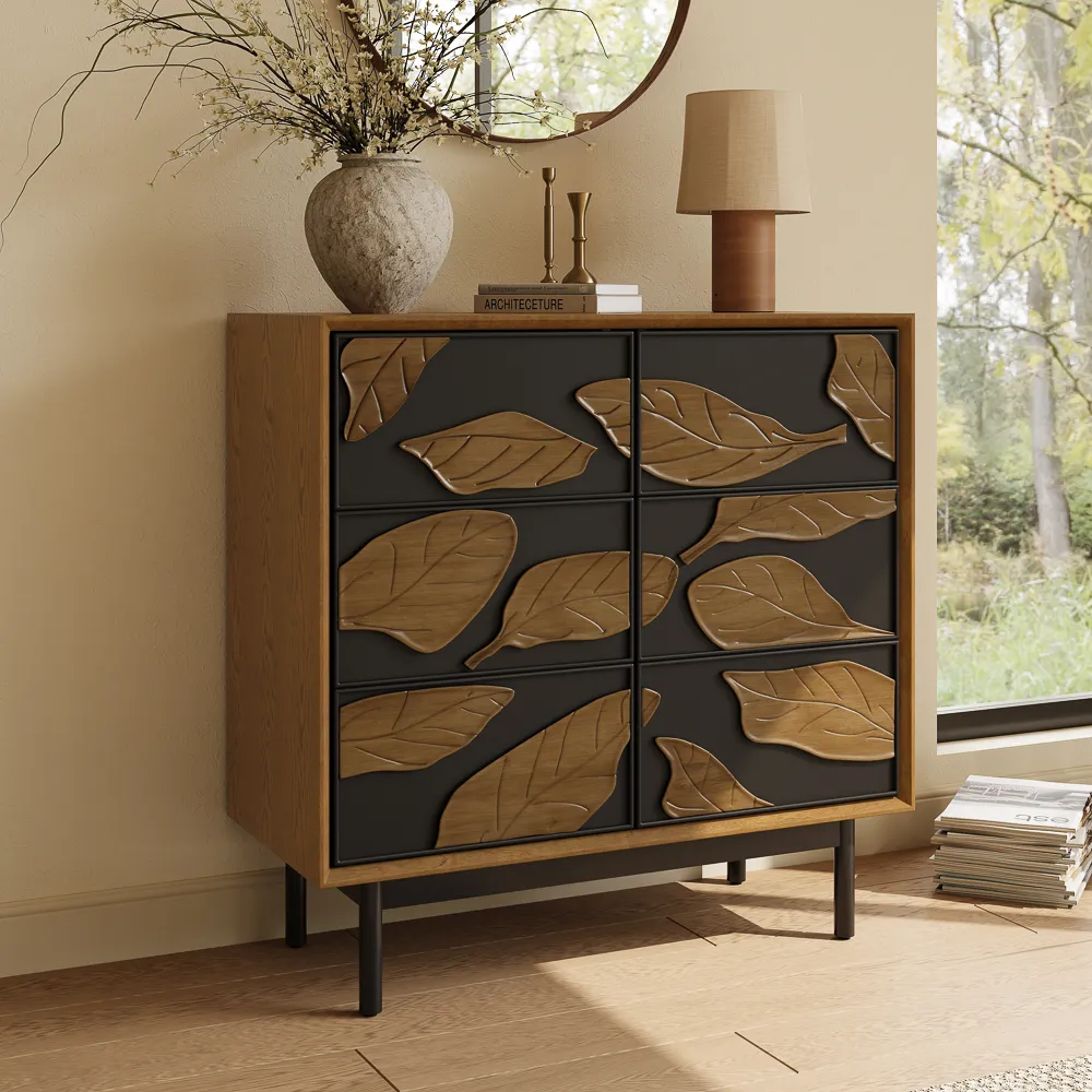 Mid-Century Modern Accent Cabinet with Storage Mid-Century Modern Accent Cabinet with Storage