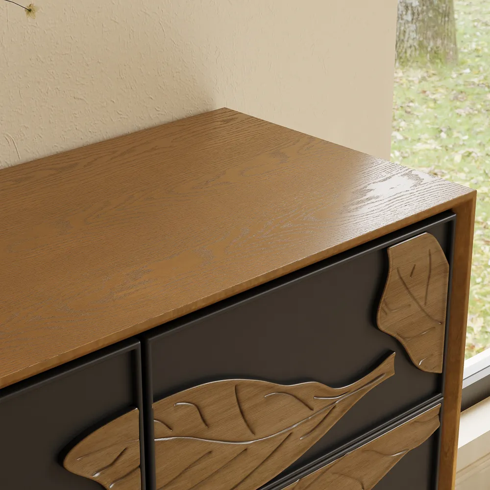 Mid-Century Modern Accent Cabinet with Storage Mid-Century Modern Accent Cabinet with Storage