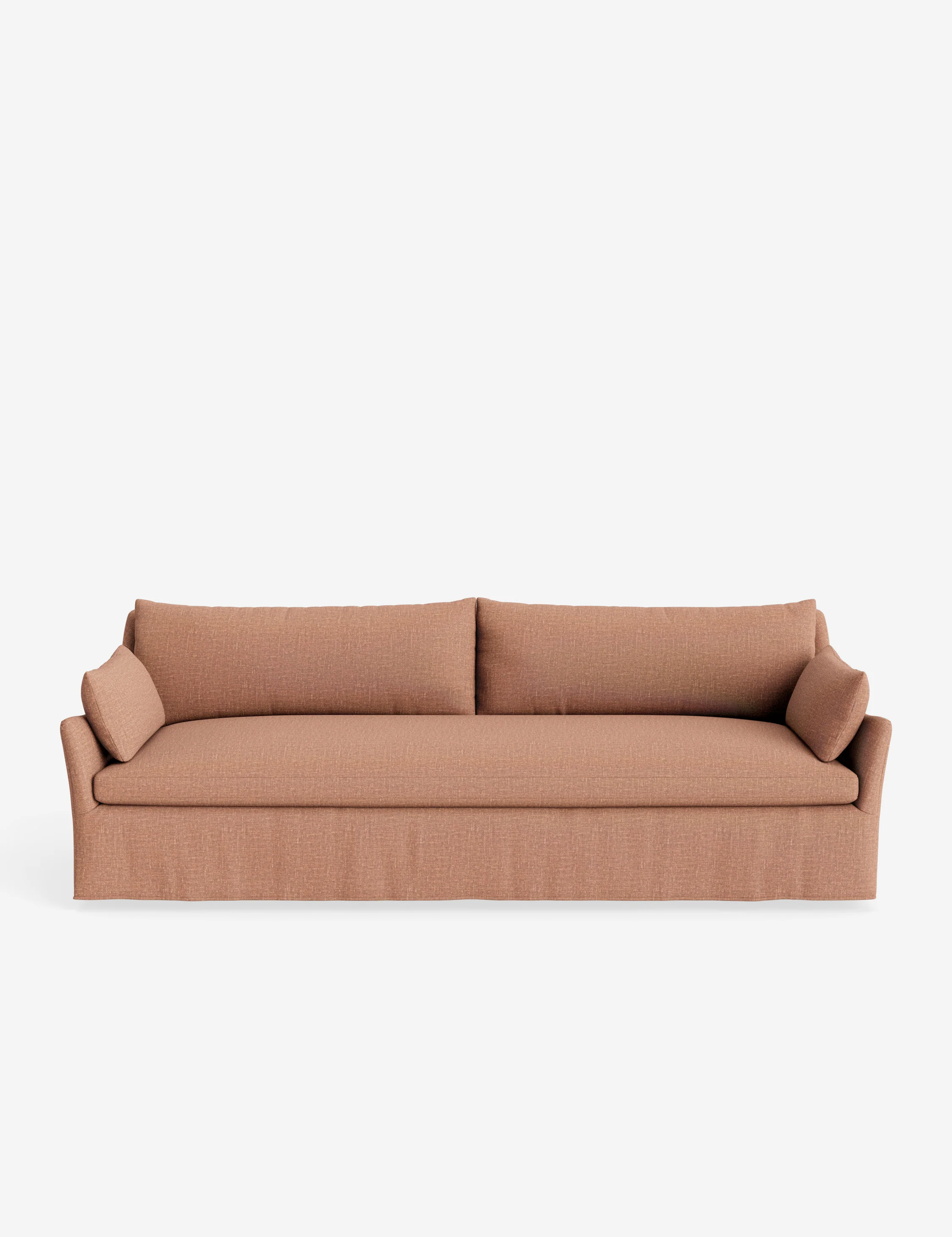 Red Velvet Sofa
