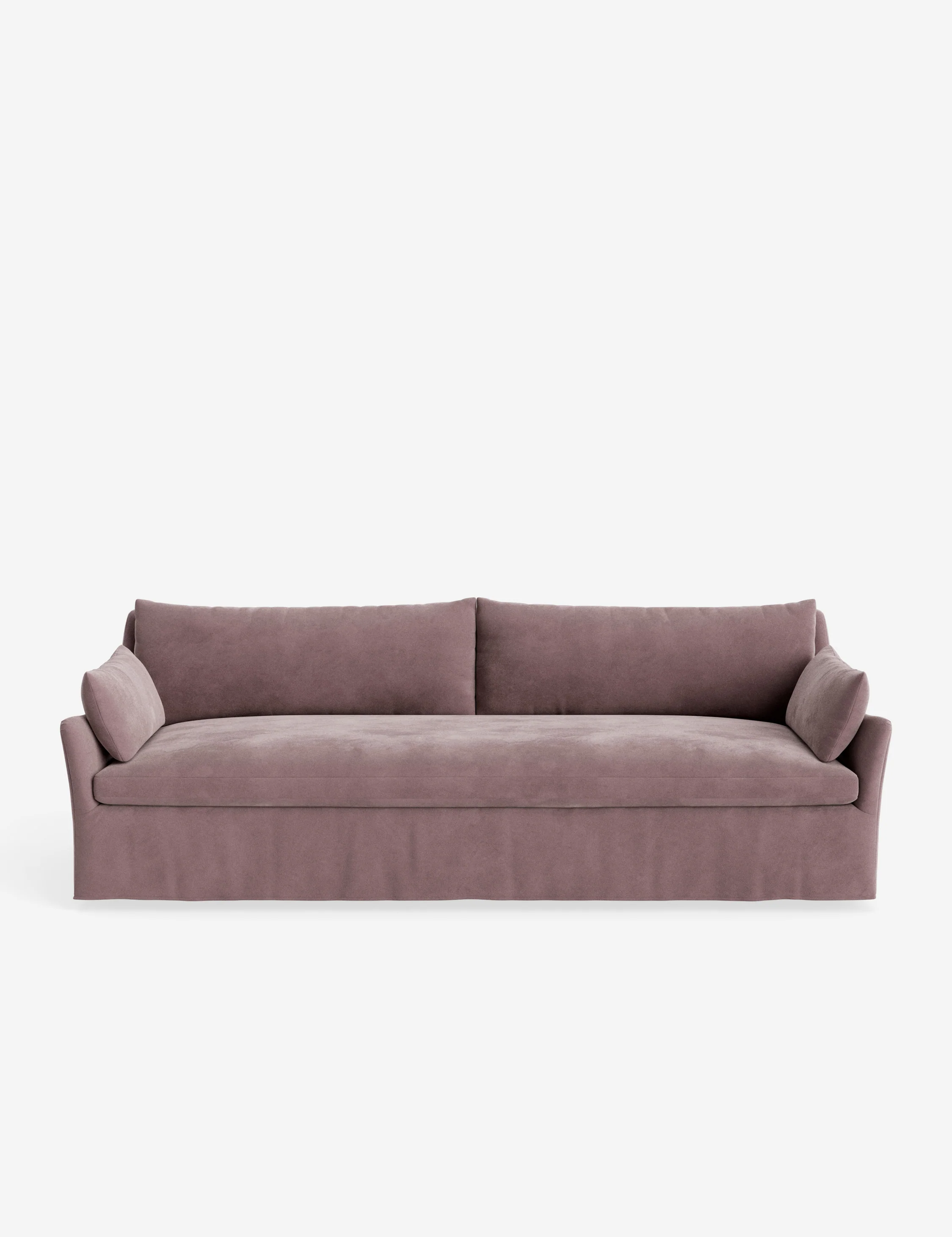 Red Velvet Sofa