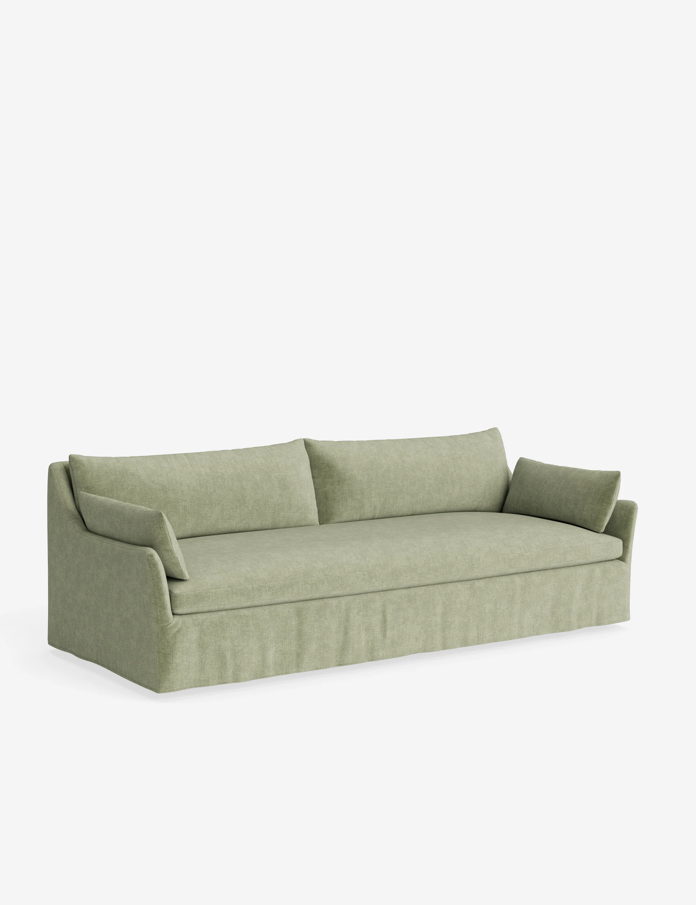 Red Velvet Sofa