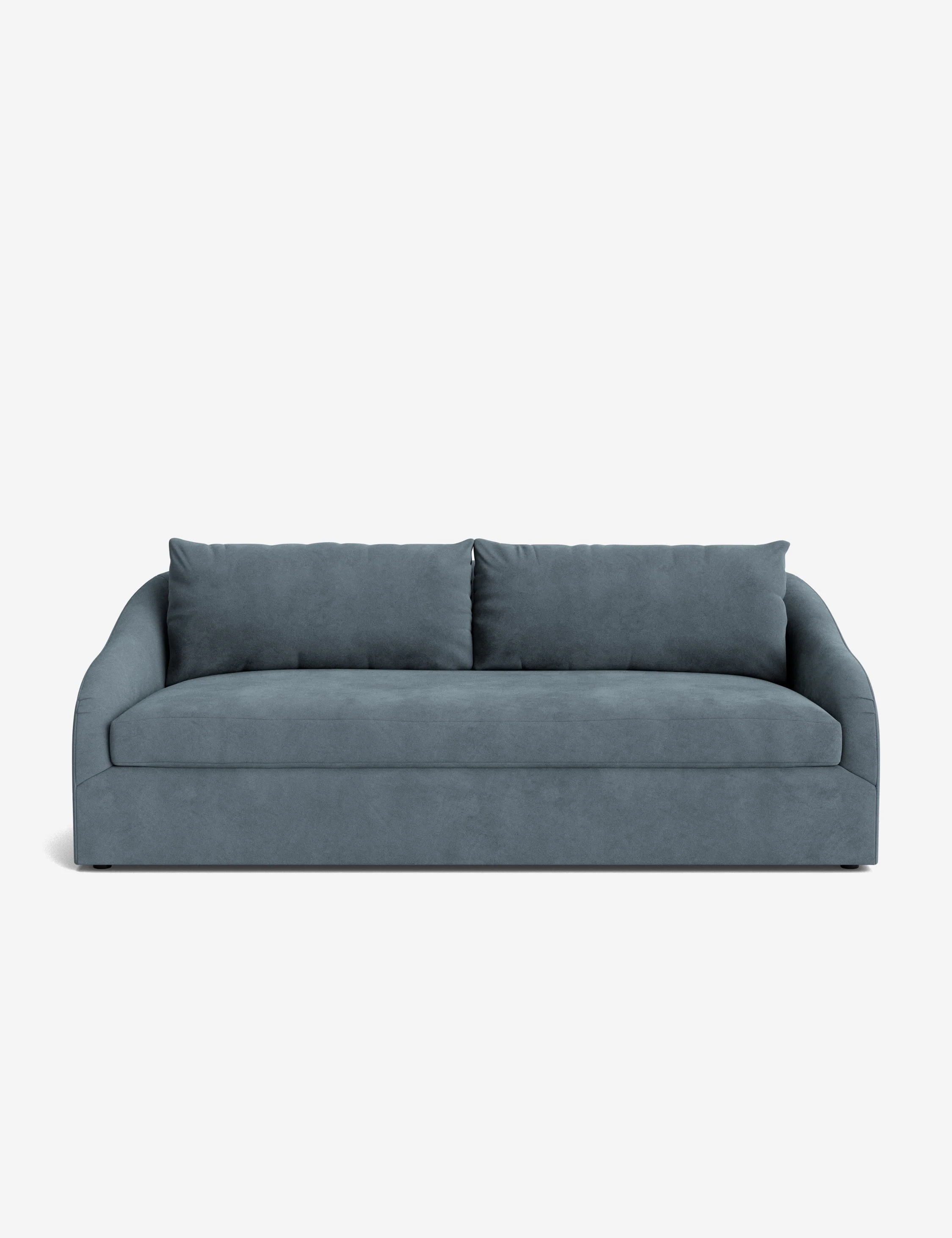 Purple Velvet Sofa