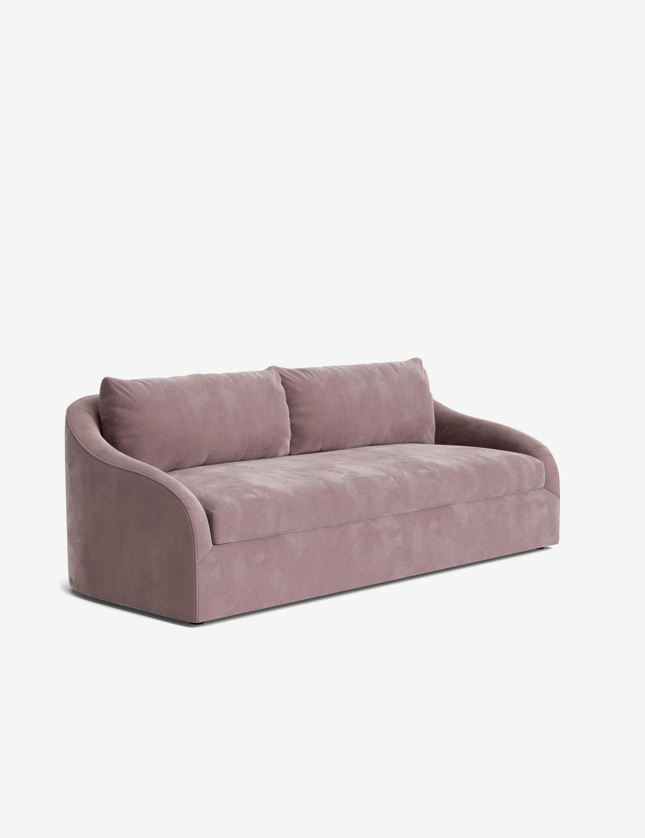 Purple Velvet Sofa