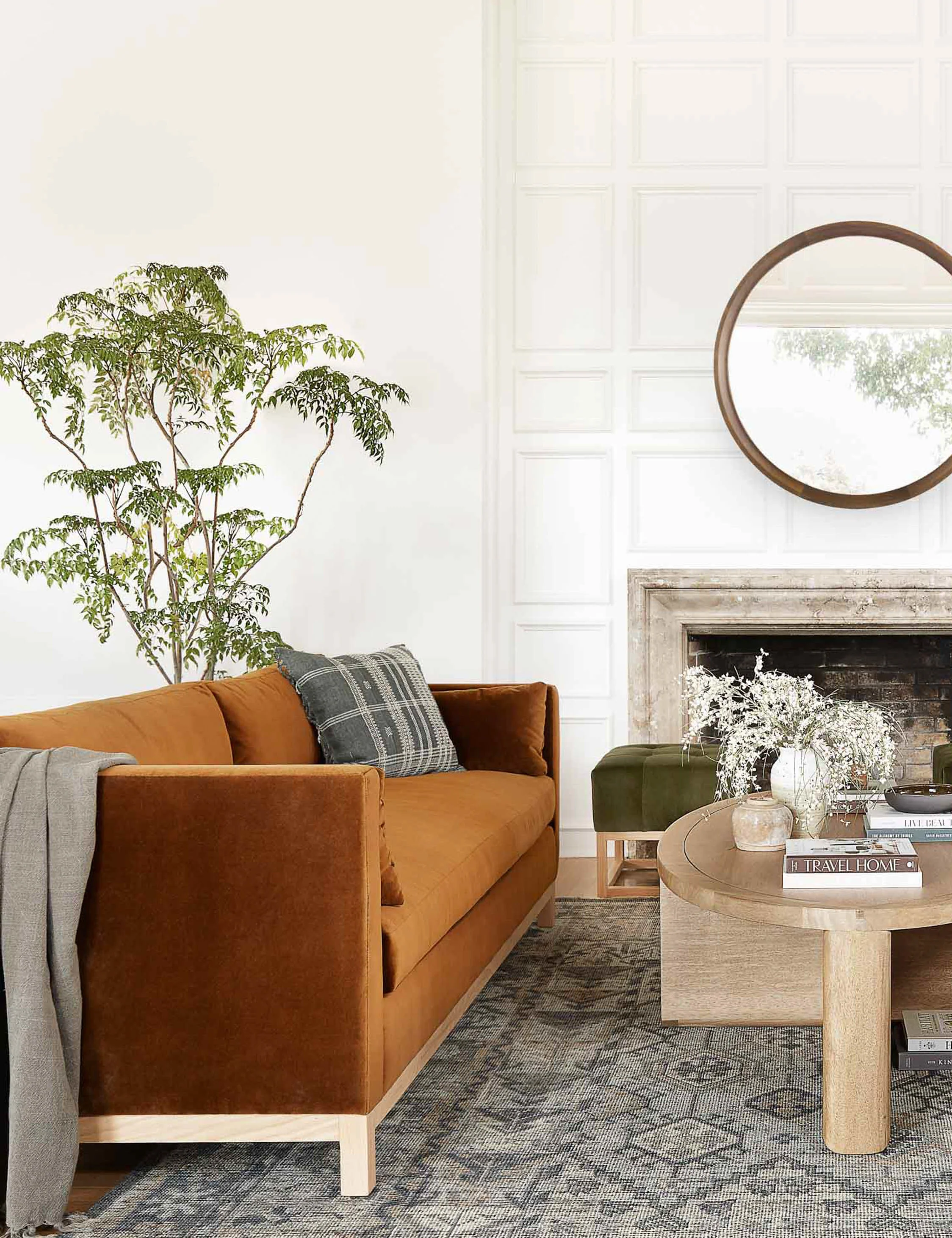 Easy Clean Fabric Sofa