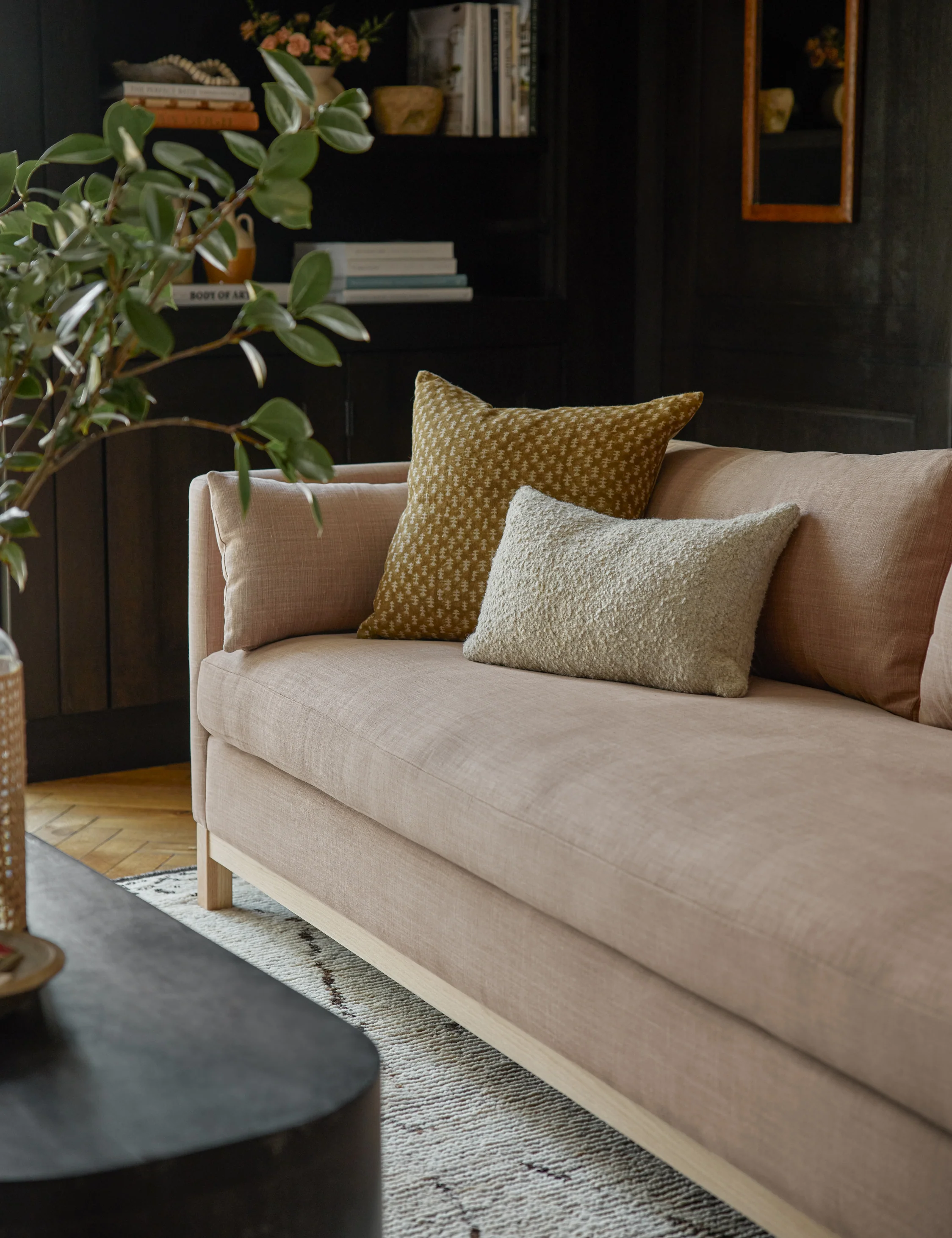 Easy Clean Fabric Sofa