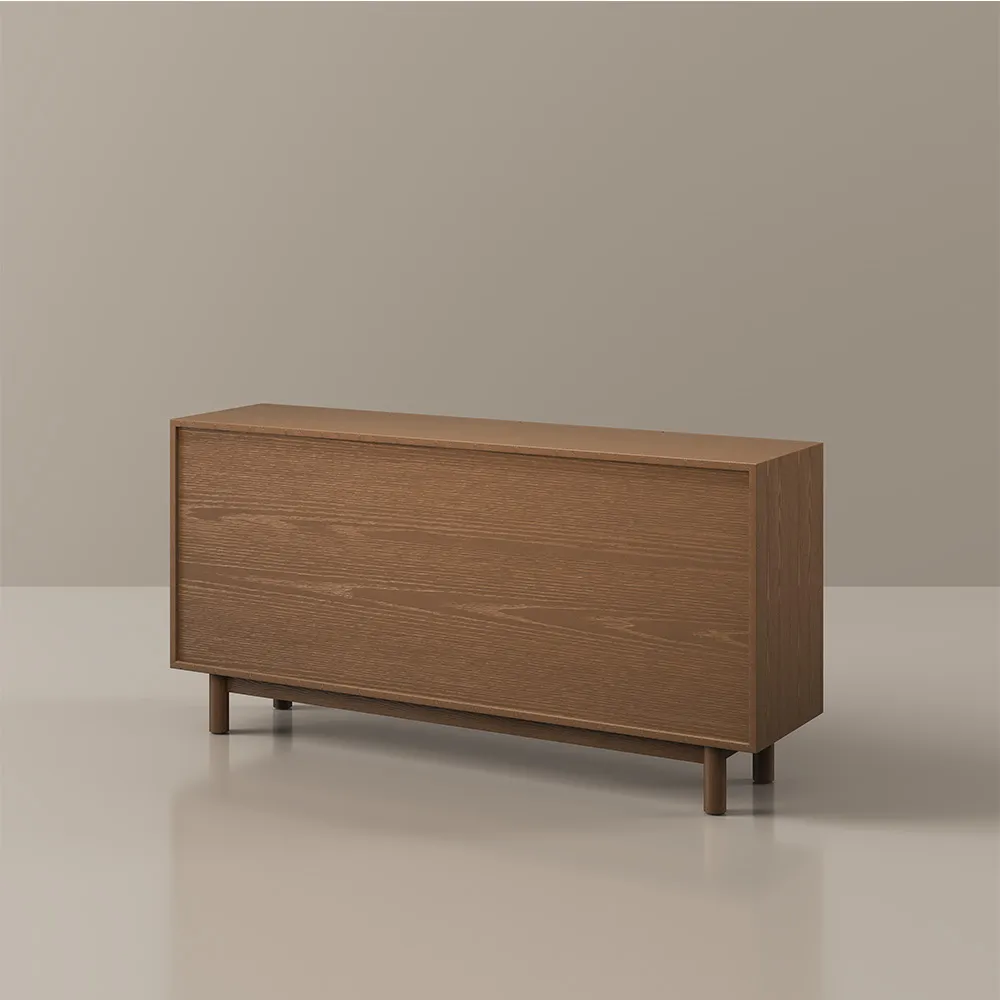 Mid-Century Modern Walnut Sideboard Cabinet Mid-Century Modern Walnut Sideboard Cabinet