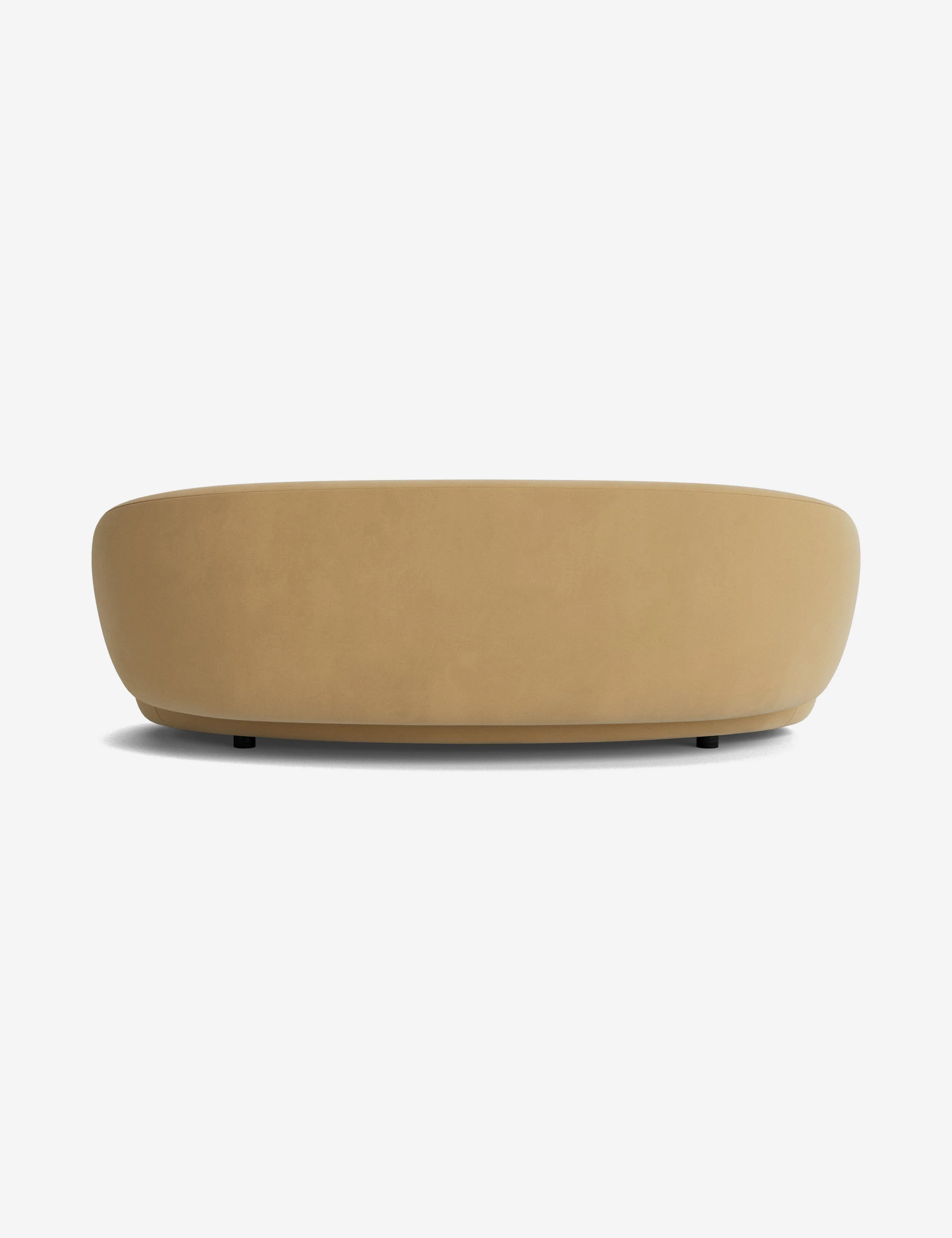 Curved Linen Sofa Curved Linen Sofa