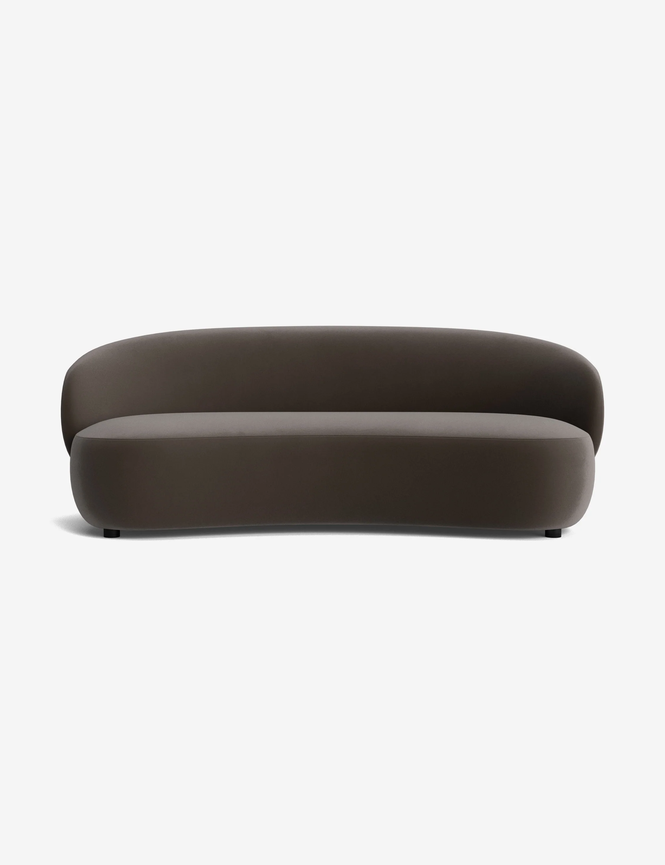 Curved Linen Sofa Curved Linen Sofa