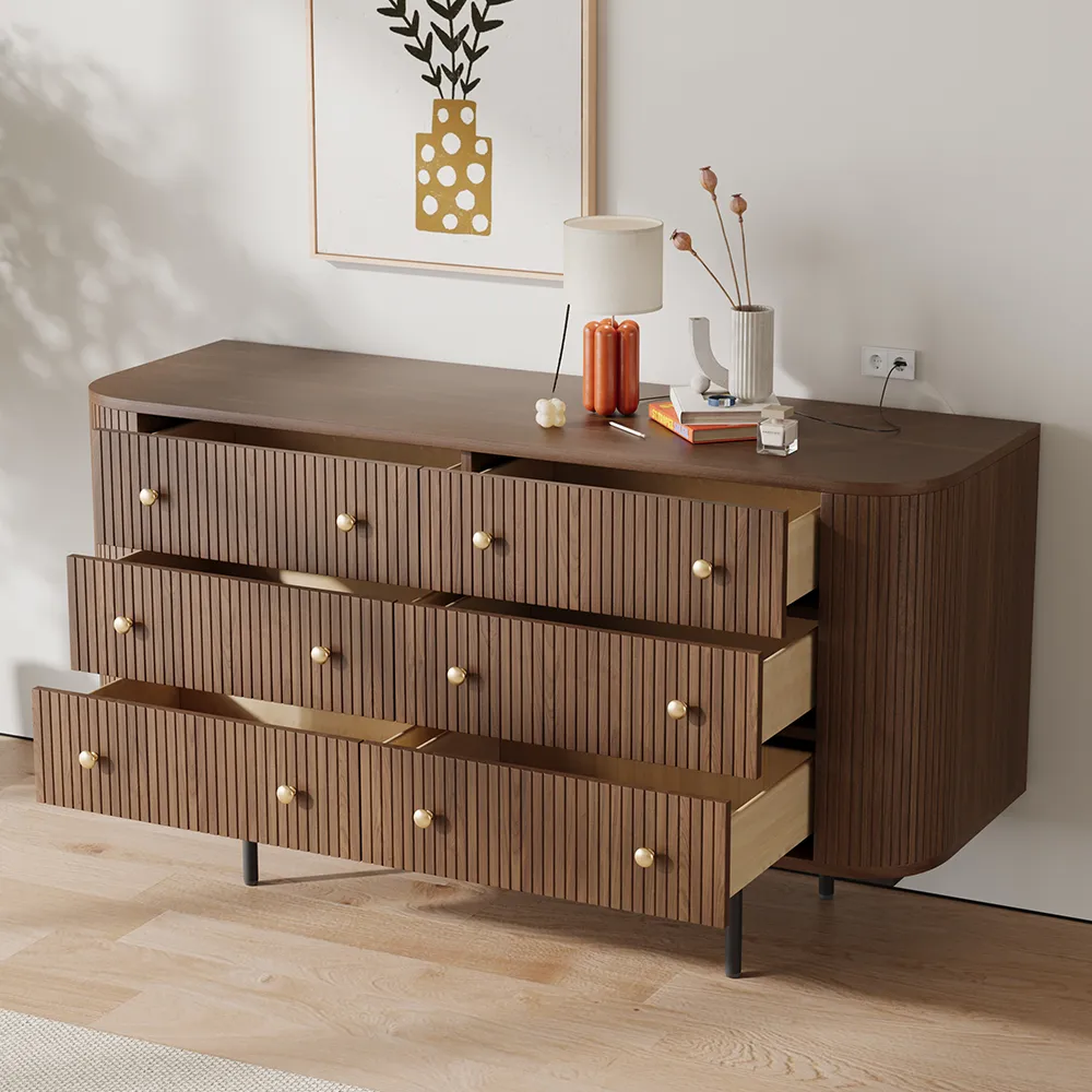 20260511011Modern 6 Drawers Dresser34475 Modern 6 Drawers Dresser