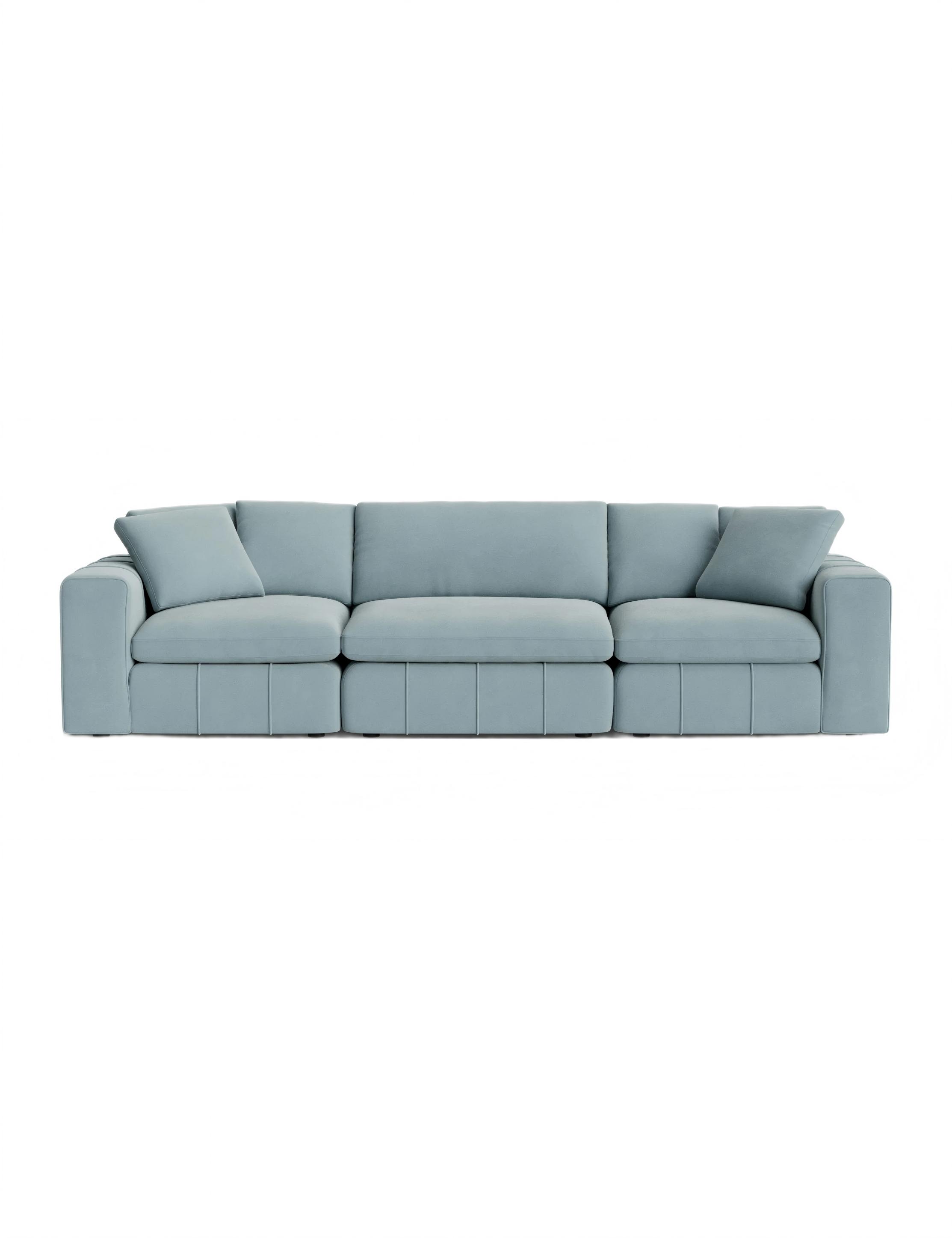 Modern Blue Sofa Modern Blue Sofa