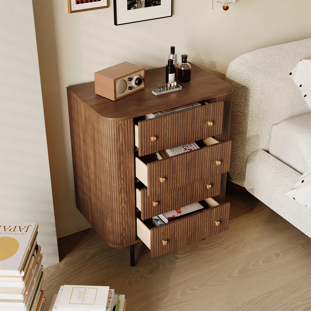Modern 4 Drawers Dresser Modern 4 Drawers Dresser