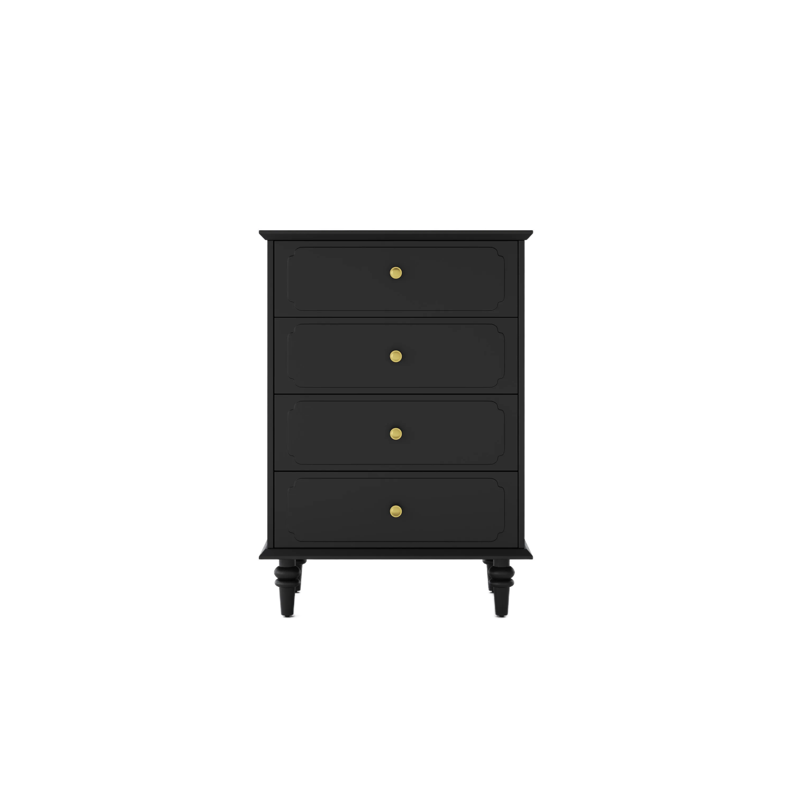 Mid Century Dressers Chests of Drawers with 4 Drawers for Bedroom