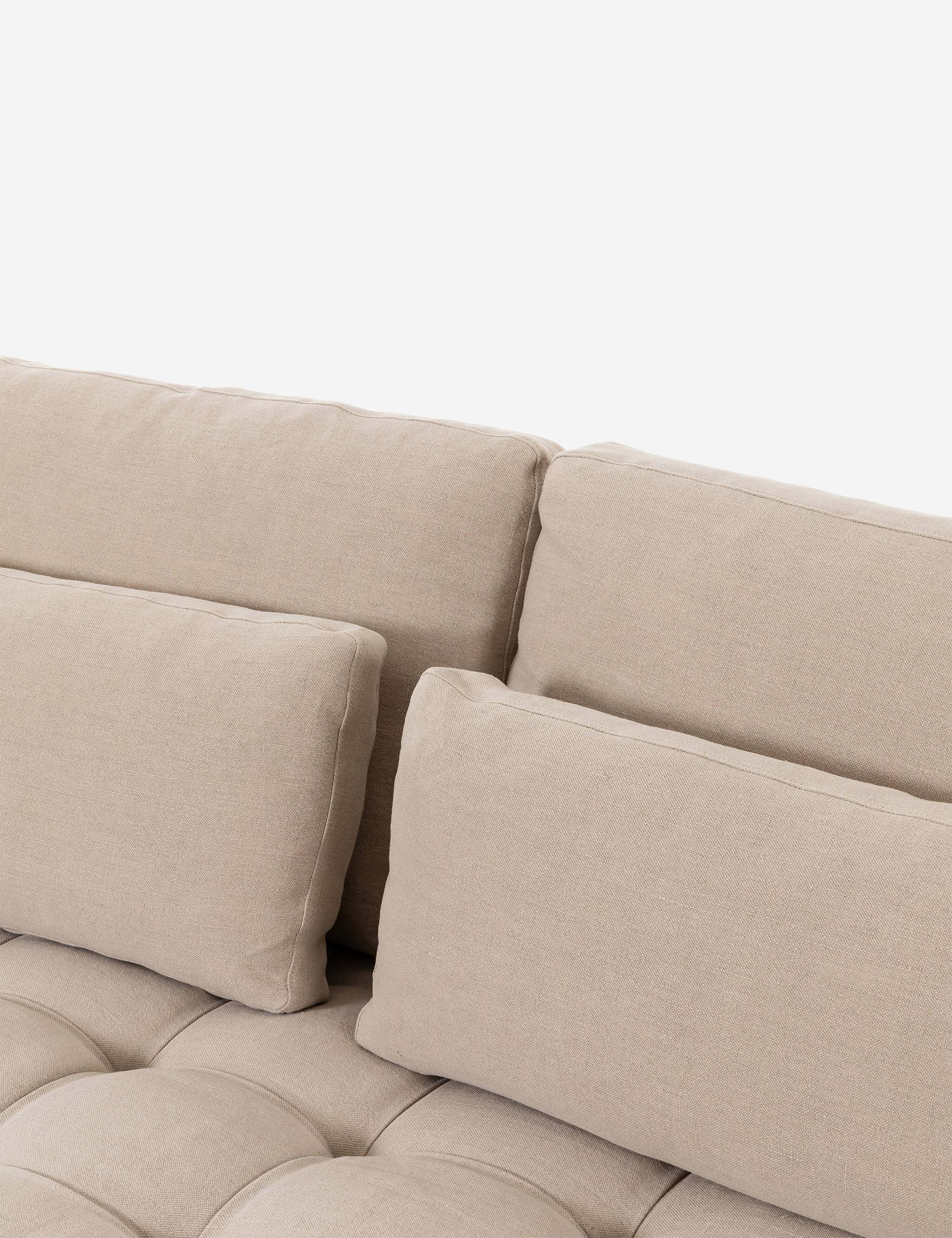 Modern Linen Sofa Modern Linen Sofa
