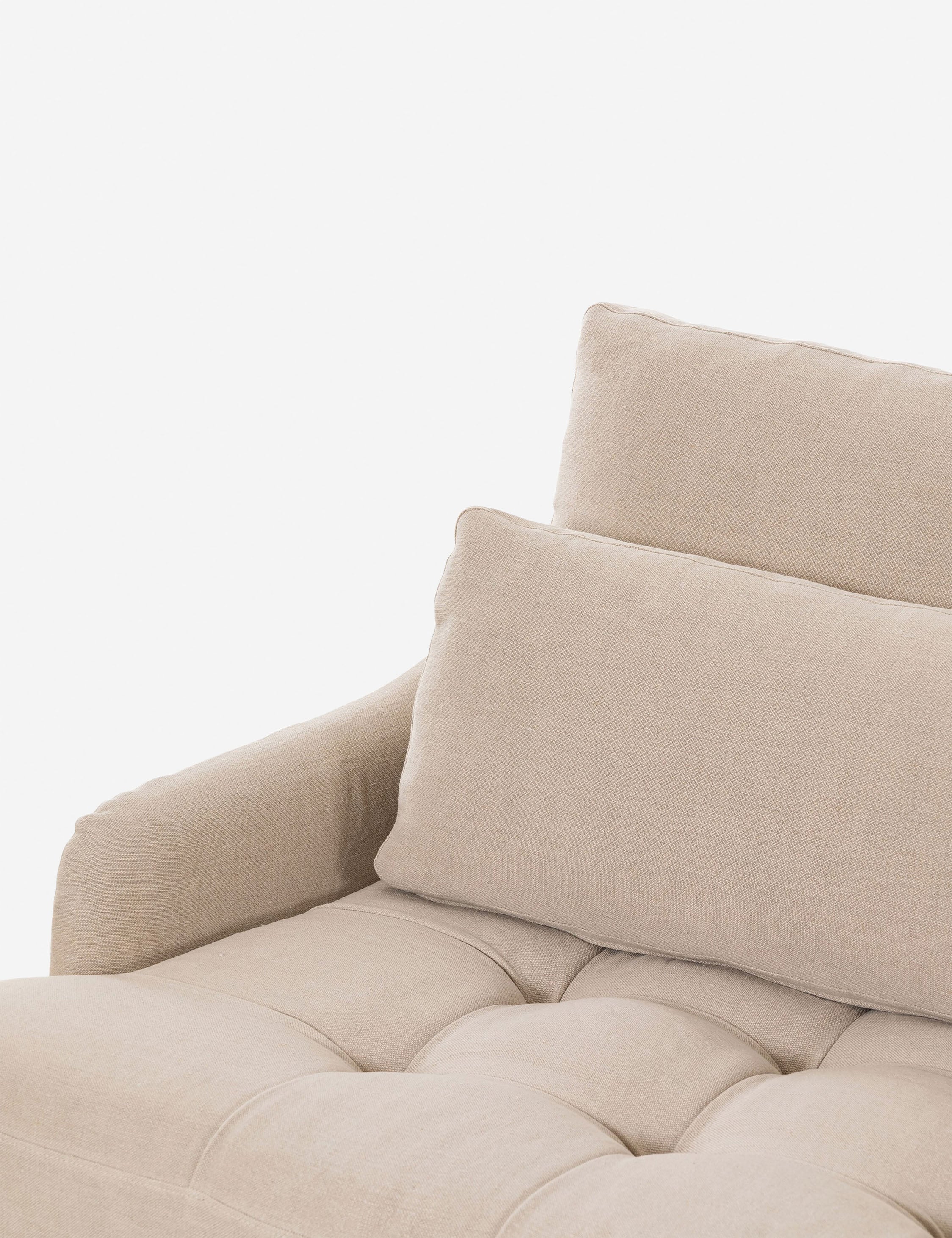 Modern Linen Sofa Modern Linen Sofa