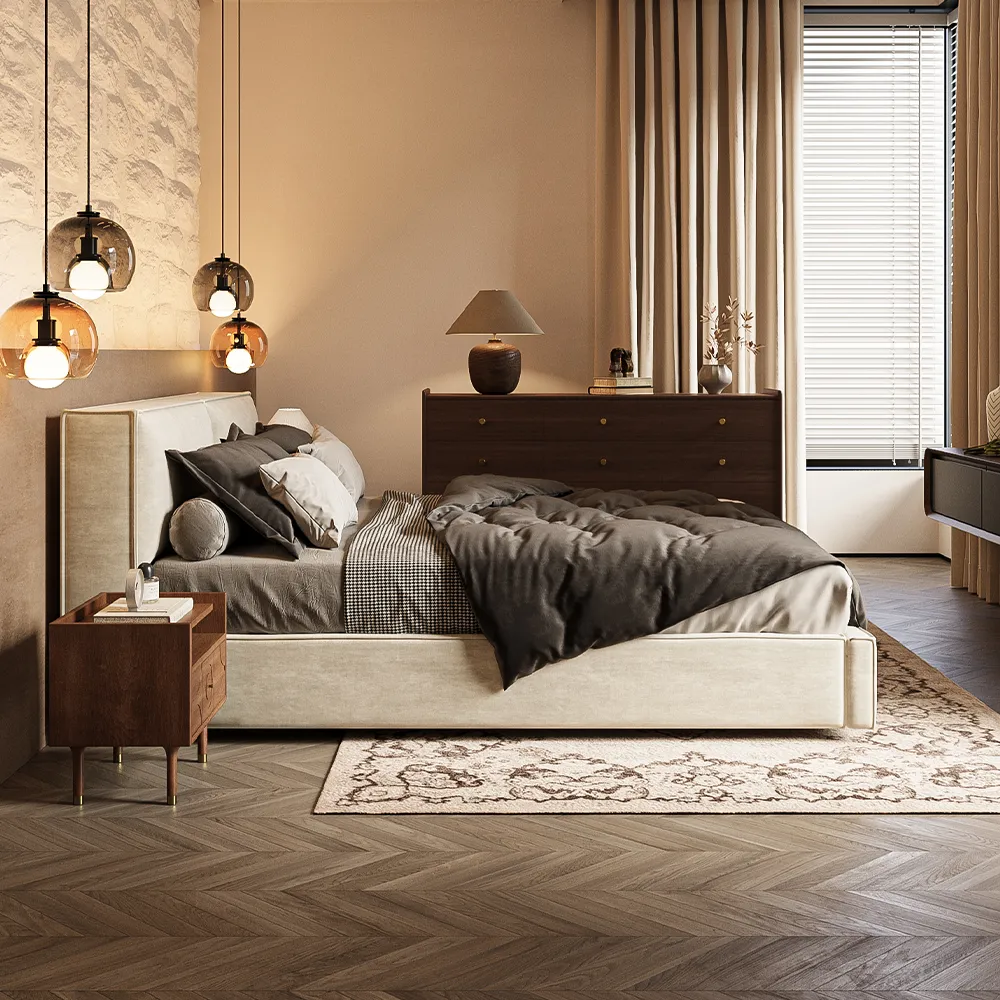 Bloc-Upholstered Platform Bed Bloc-Upholstered Platform Bed