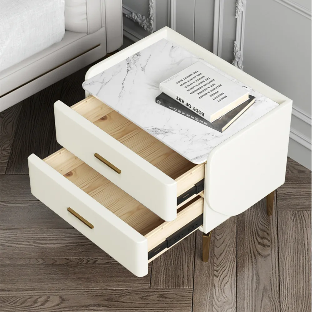 Boucle Upholstered Bed