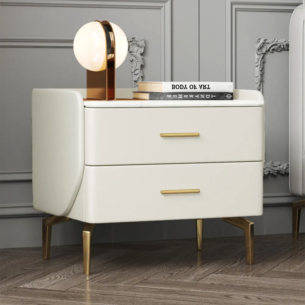 Boucle Upholstered Bed