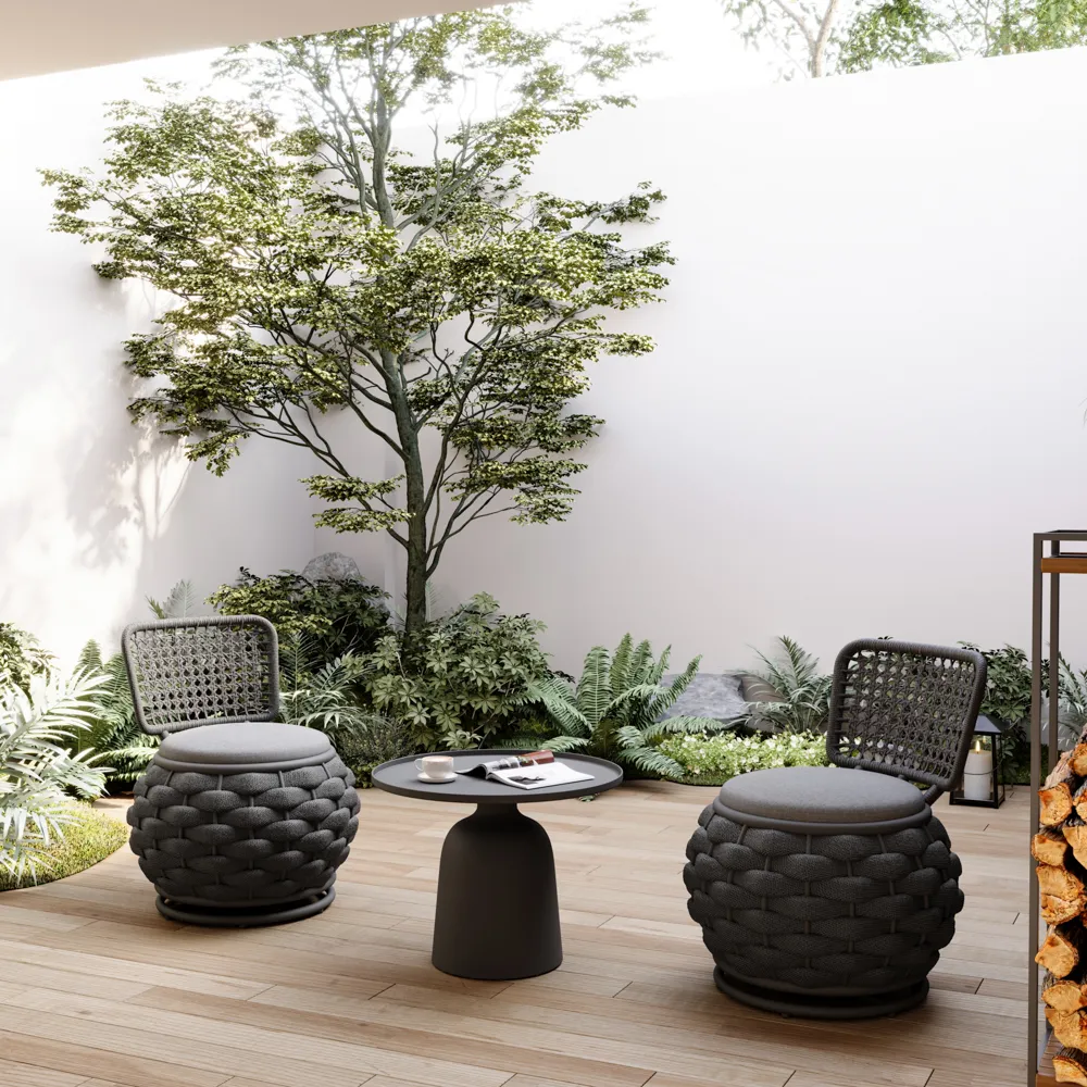 Modern Round Outdoor Swivel Lounge Chair Modern Round Outdoor Swivel Lounge Chair