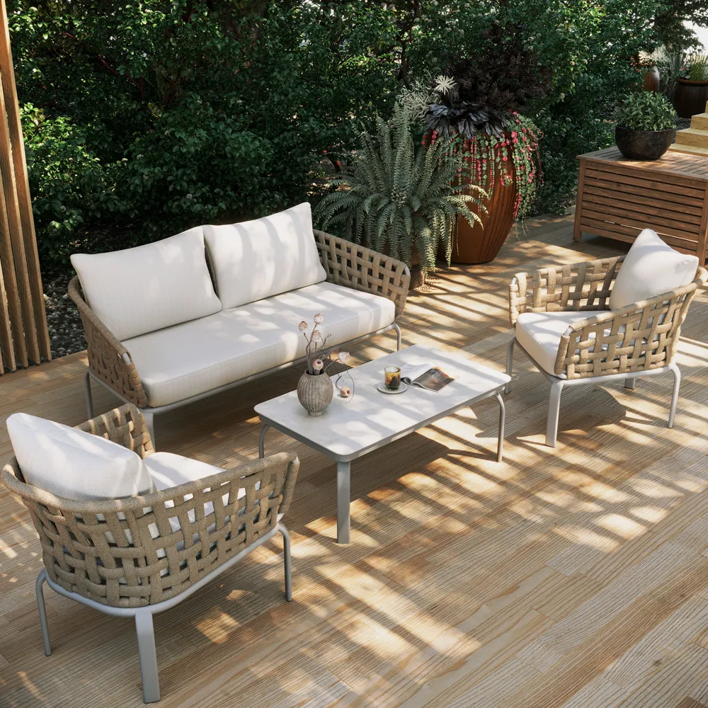 Modren Wicker Outdoor Lounge Chair