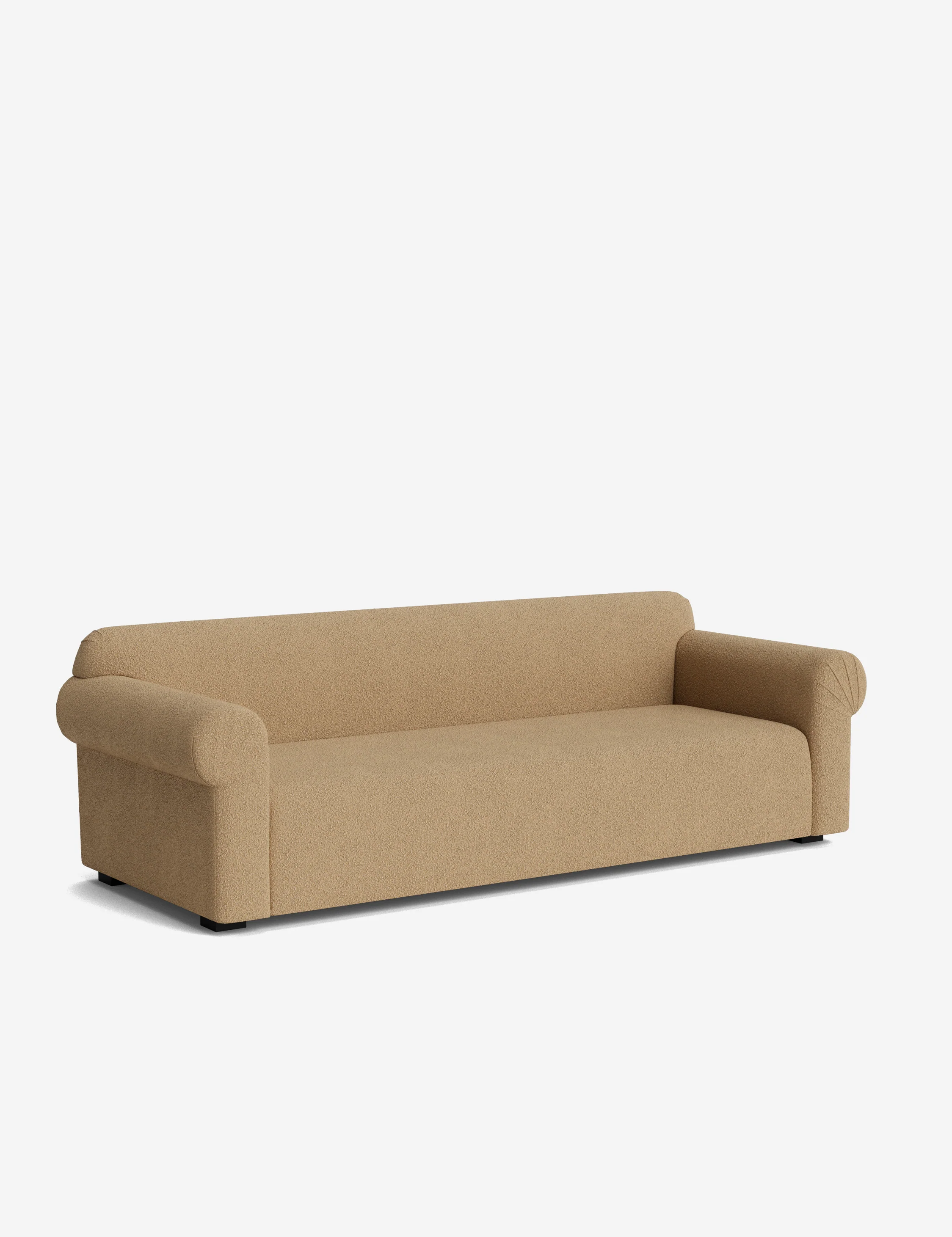Boucle Fabric Sofa