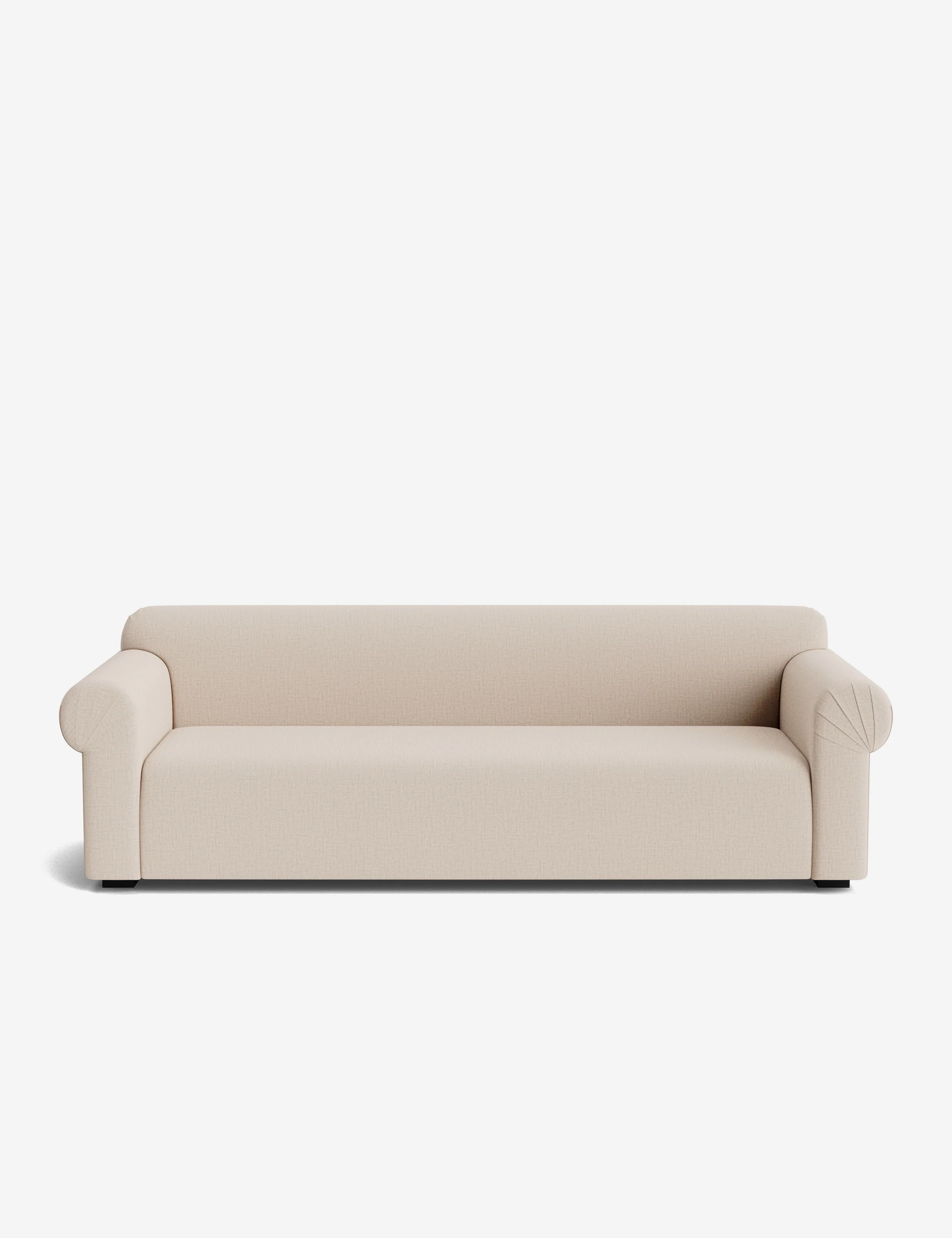 Boucle Fabric Sofa