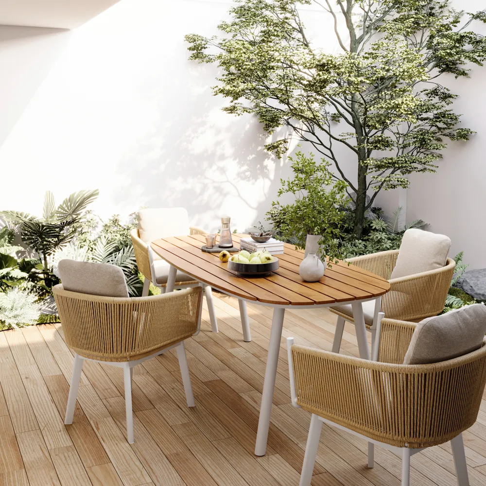 20260512033Rectangular Outdoor Teak Dining Table91531 Rectangular Outdoor Teak Dining Table
