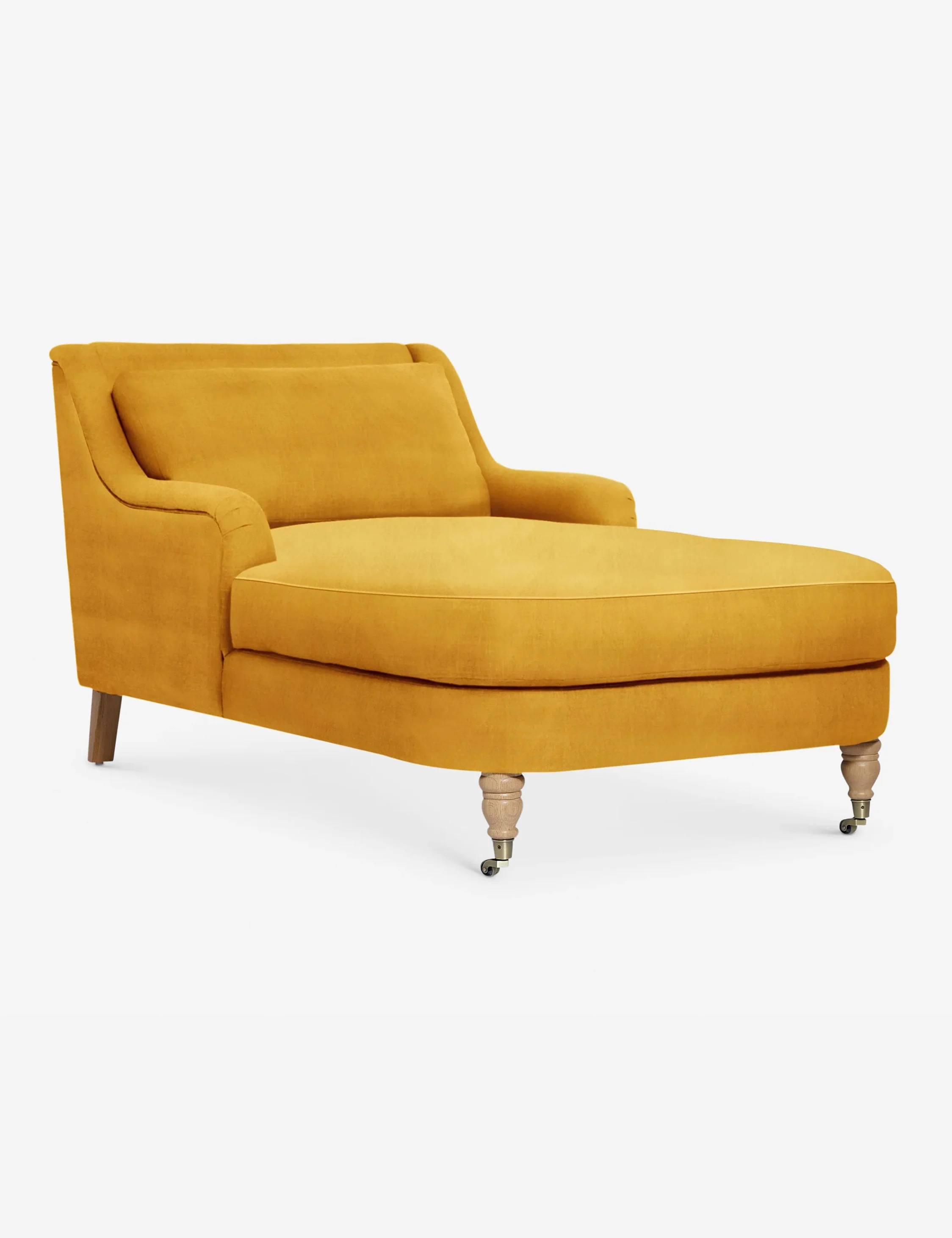 Red Linen Chaise Red Linen Chaise
