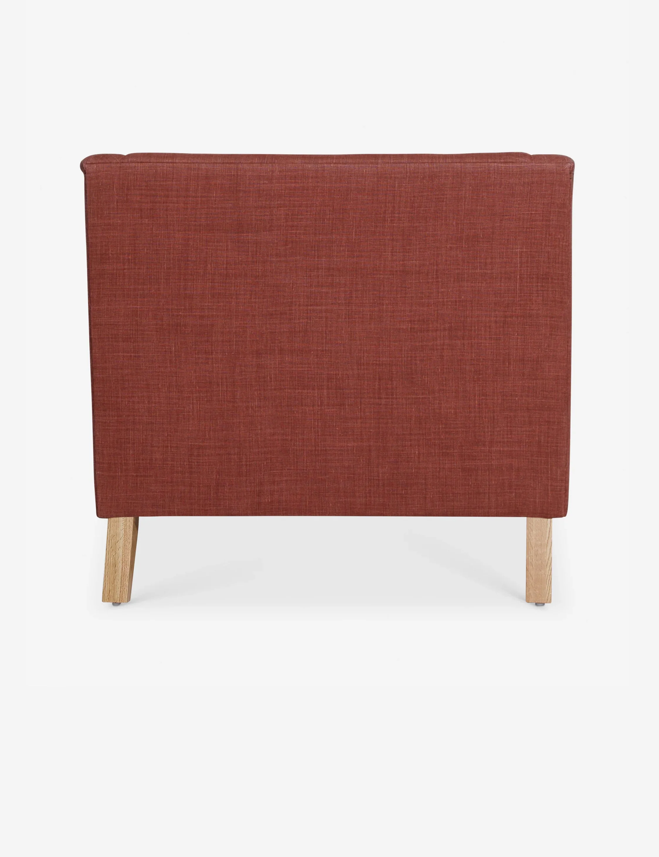 Red Linen Chaise Red Linen Chaise