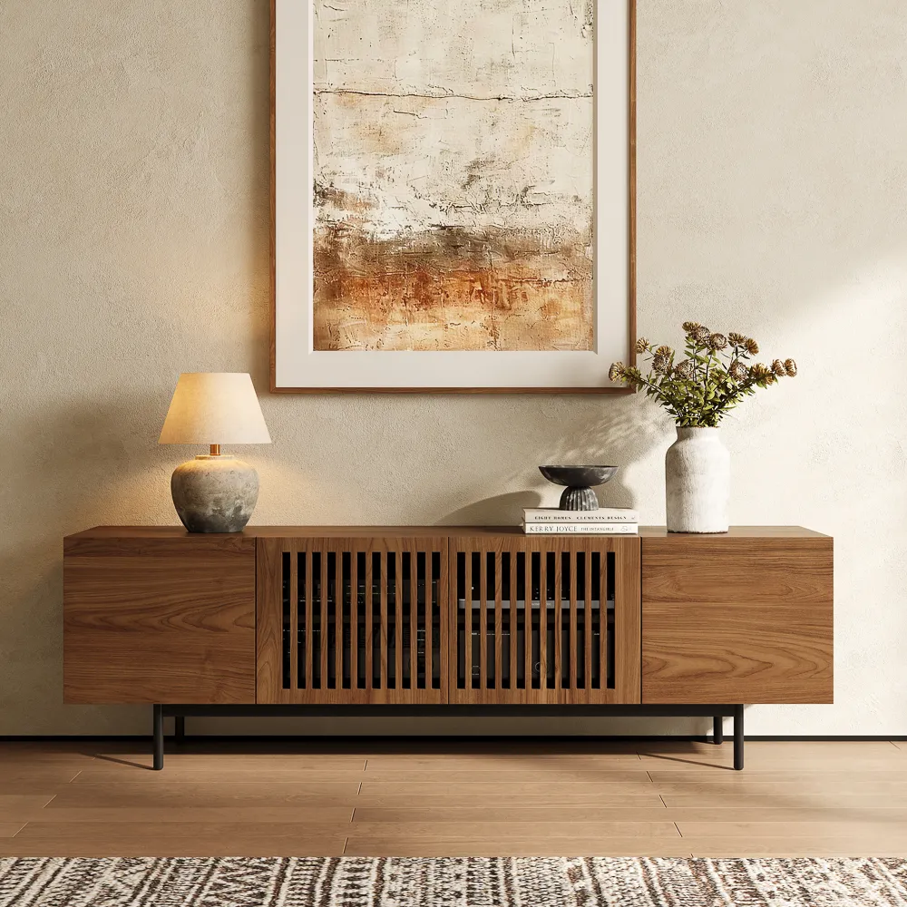 VISION-Modern Wood TV Stand VISION-Modern Wood TV Stand