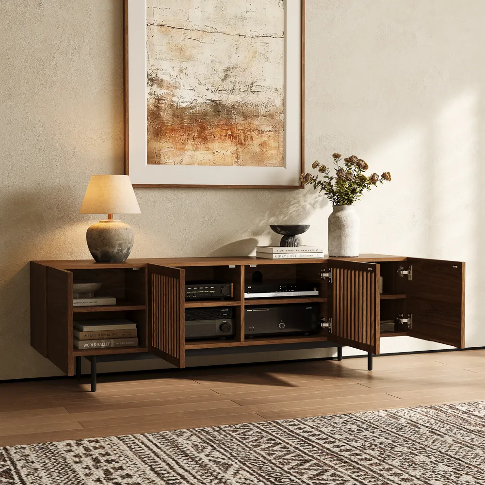 VISION-Modern Wood TV Stand VISION-Modern Wood TV Stand